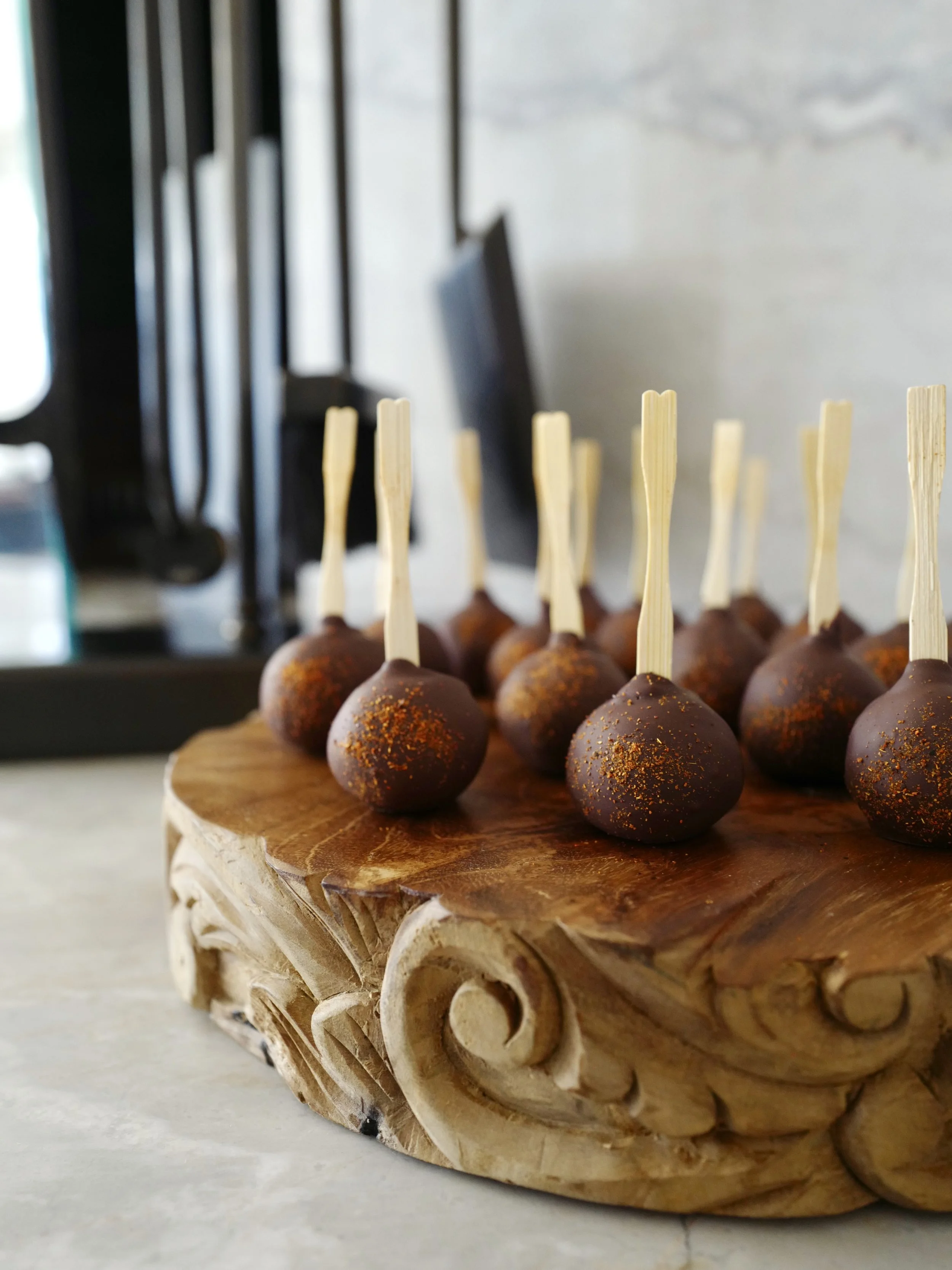 Species 001: Fiery Chocolate Cake Pops