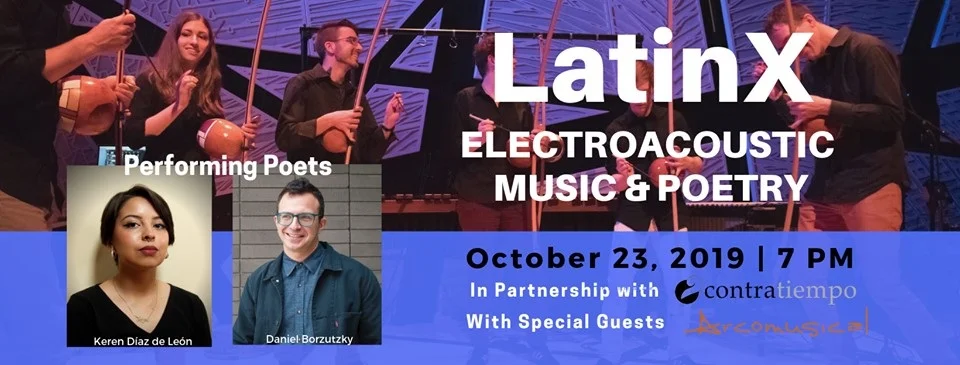 LatinX: Electroacustic Music and Poetry