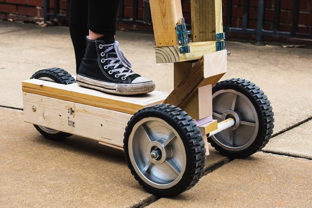 First scooter prototype on the record