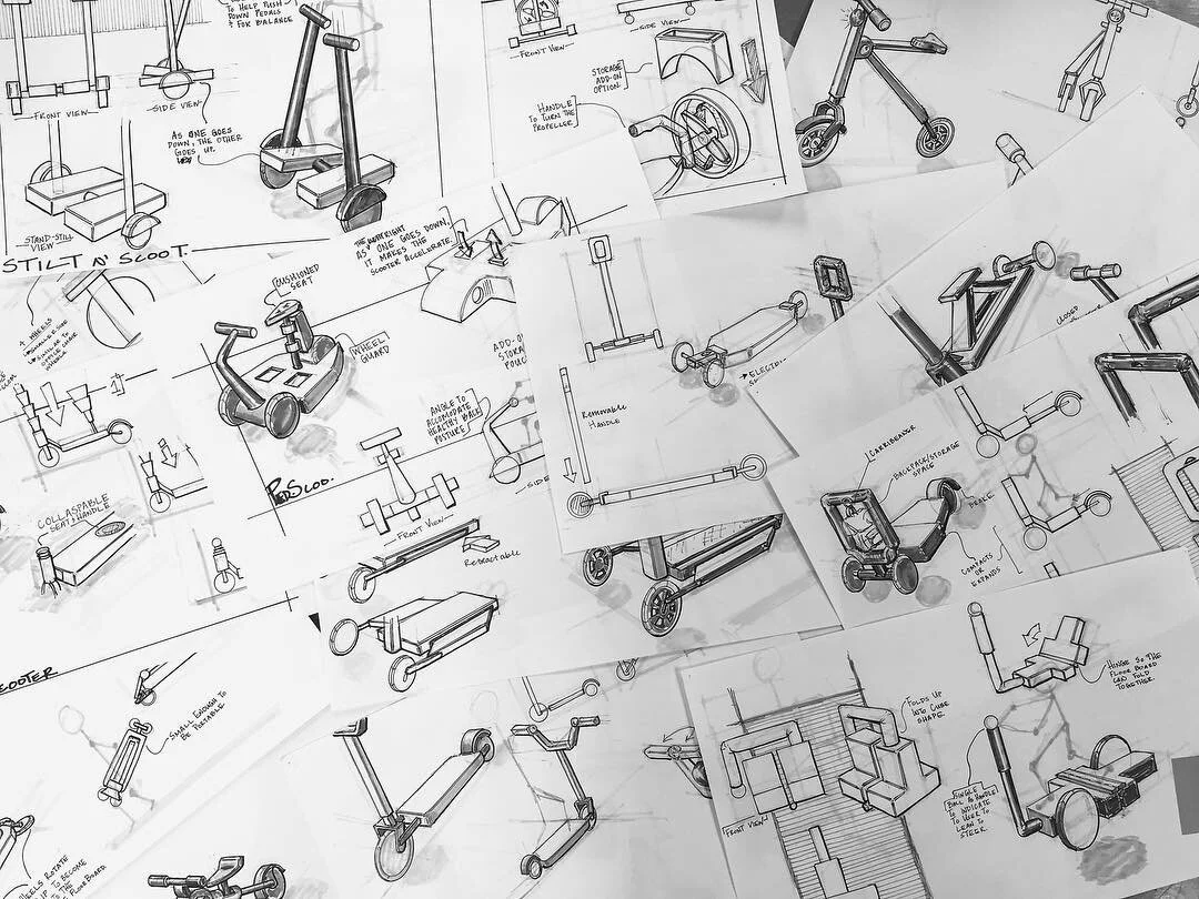 Ideation of scooters