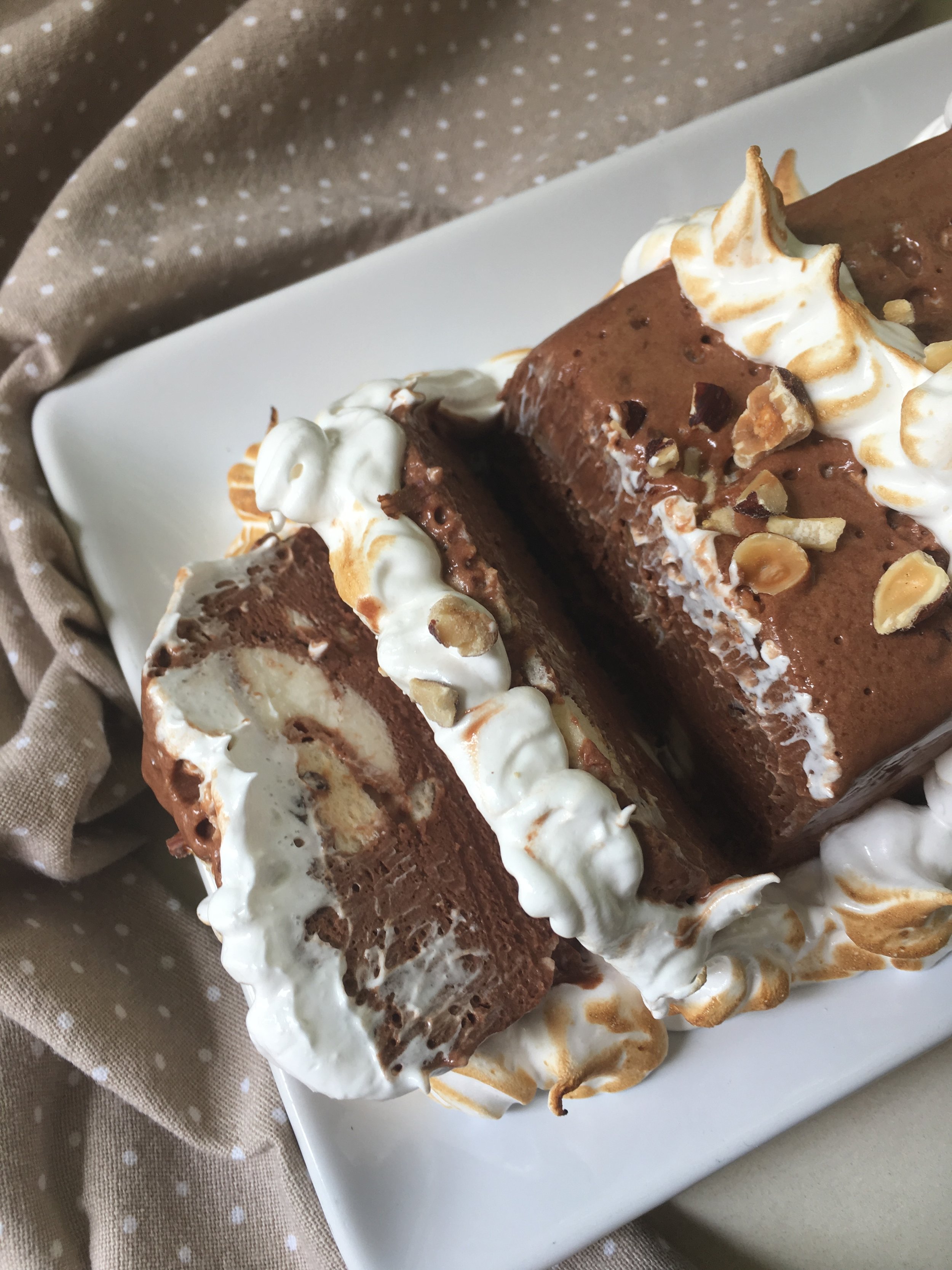 Hazelnut Chocolate Semifreddo