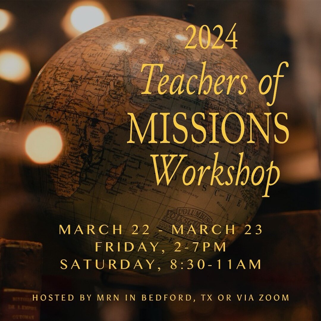 Do you teach missions or train missionaries? This may be for you! Check it out with &quot;Events&quot; link in bio.

#globalmissions
#disciplesmakingdisciples
#disciplemaking
#reachingtheunreached