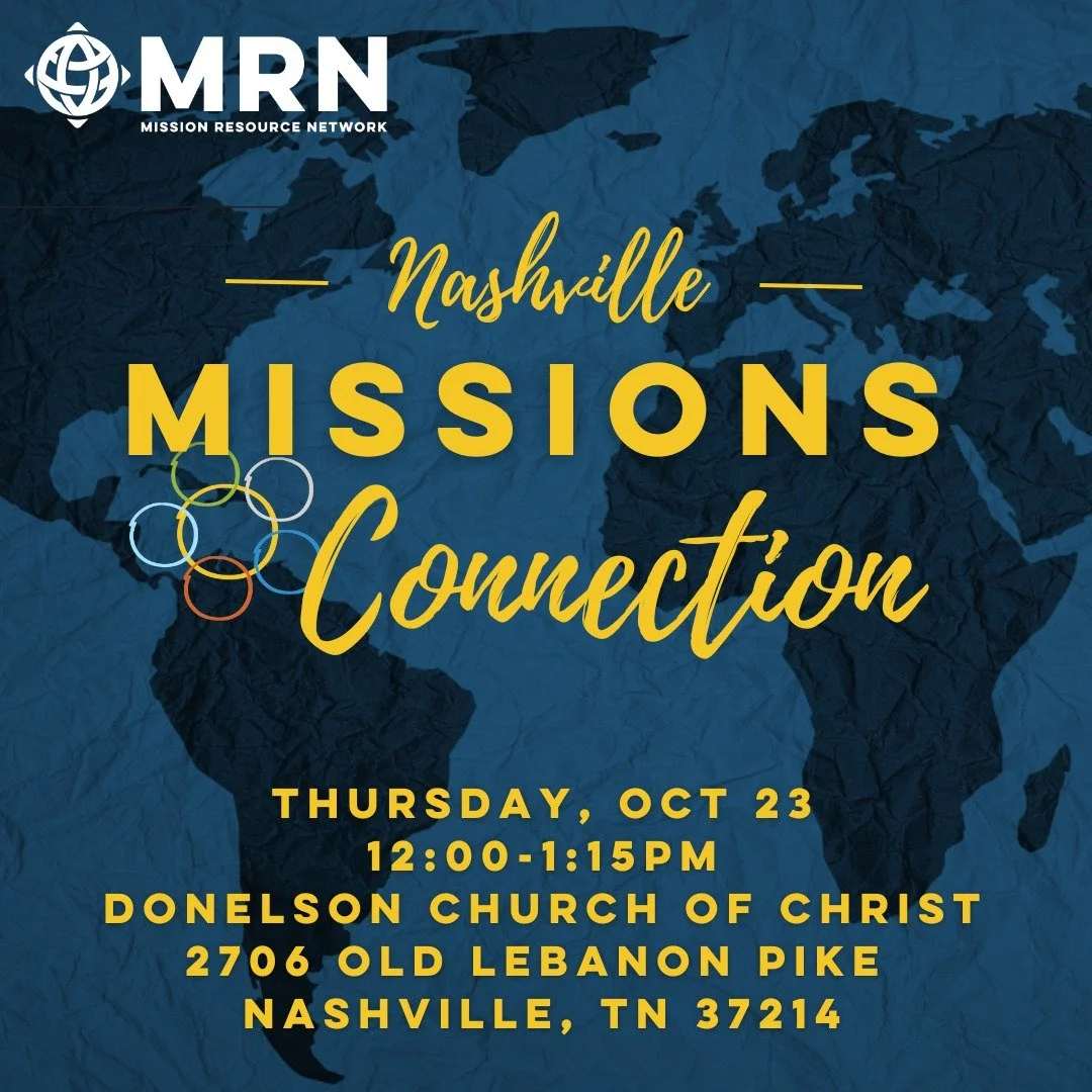 Mission friends in Nashville, here's a great opportunity for you! You're invited to a free lunch and conversation about how to grow a deeper love for mission within your congregation. Come be part of the conversation! (Use Events link in the bio to l