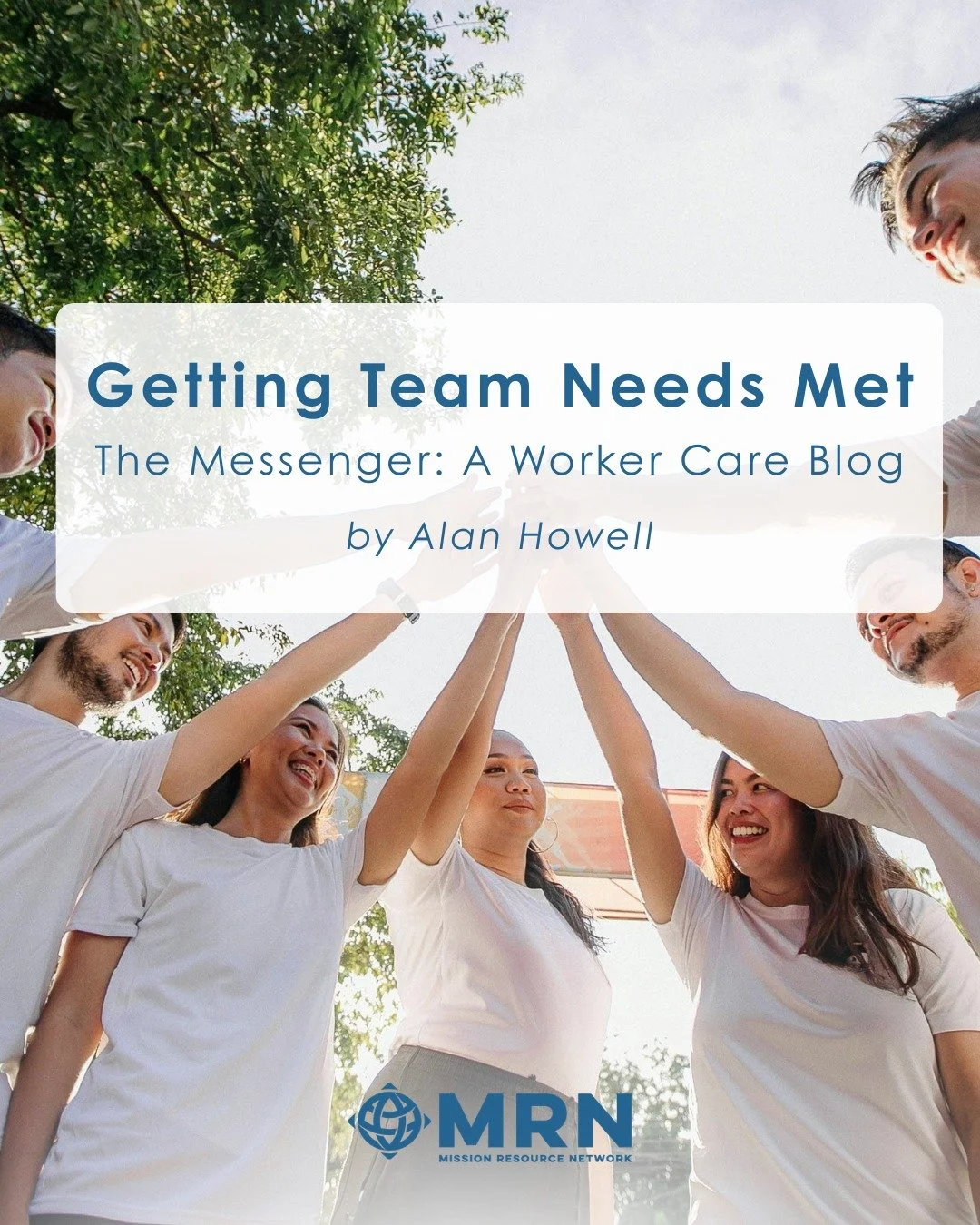 Disciples of Jesus have always been sent out in teams, but finding them &mdash; and working well together &mdash; can be a challenge. How do we ensure our team&rsquo;s needs are met?

In this month&rsquo;s Messenger blog, learn about MRN&rsquo;s free