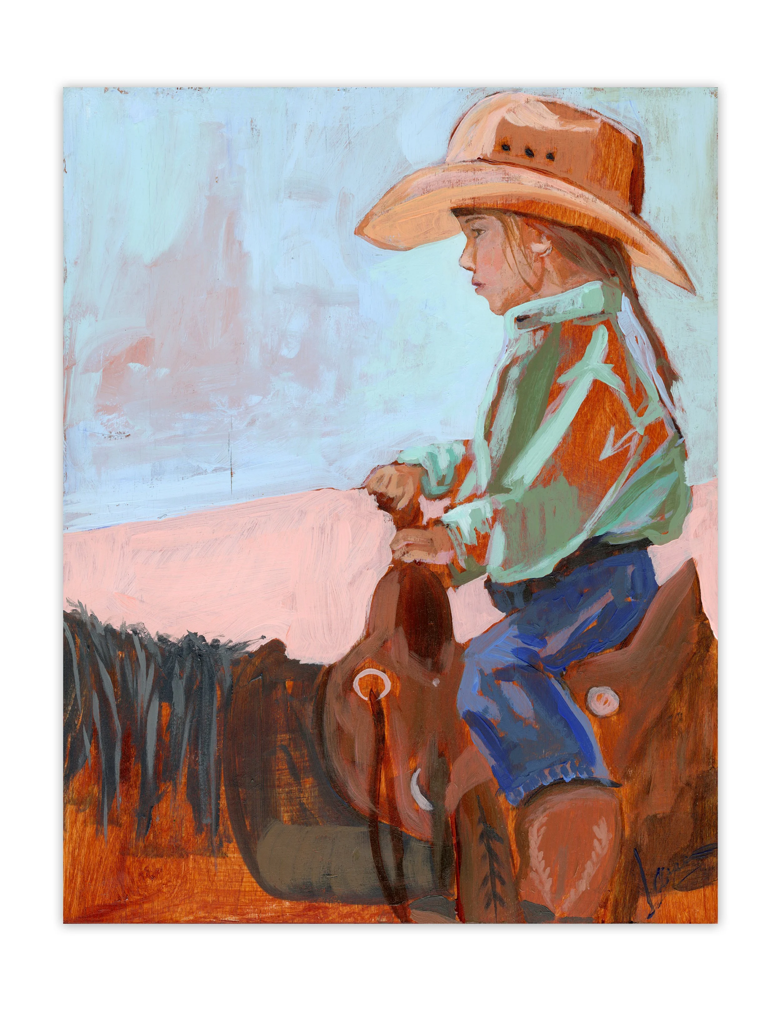 LITTLE RIDER - PRINT