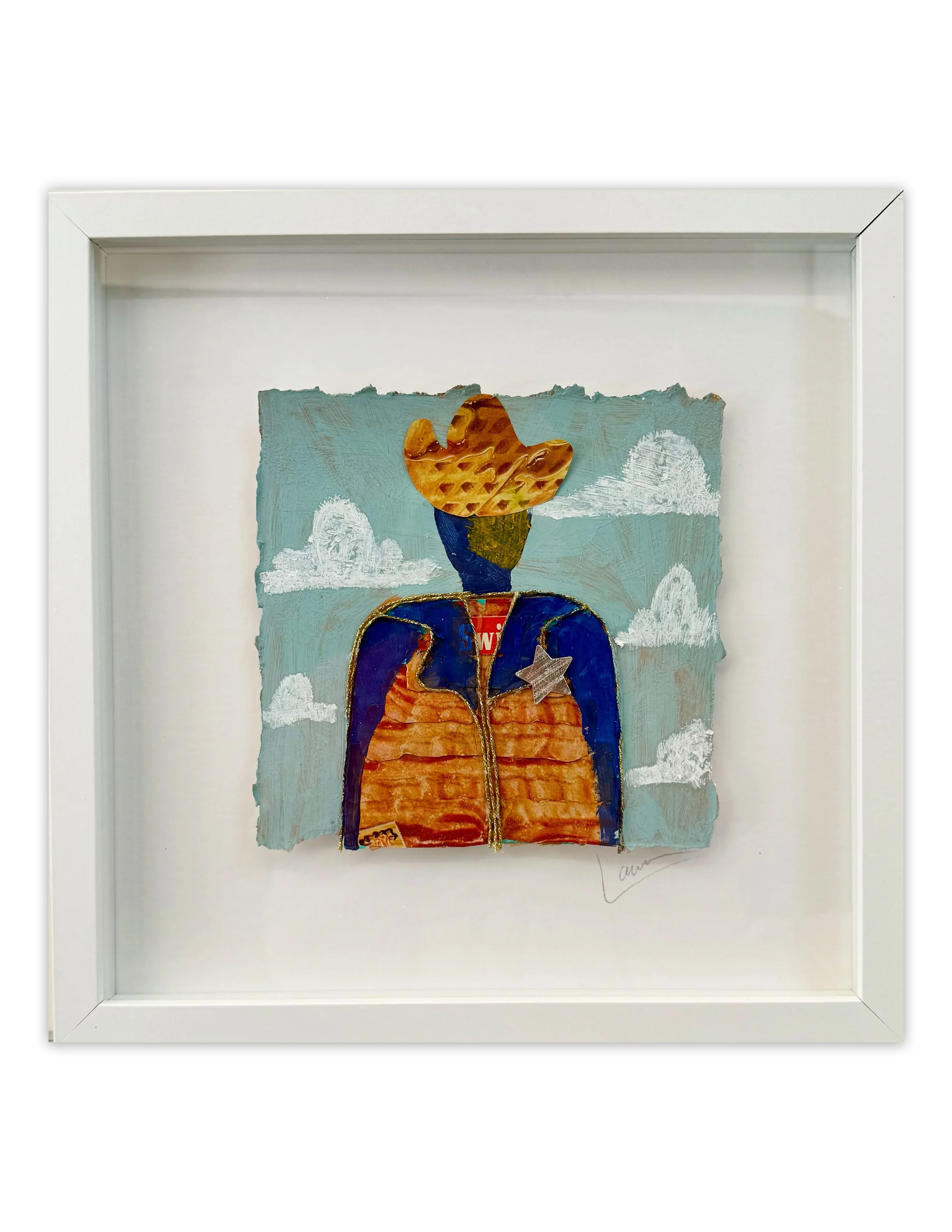 Breakfast Sheriff II - 12x12 FRAMED