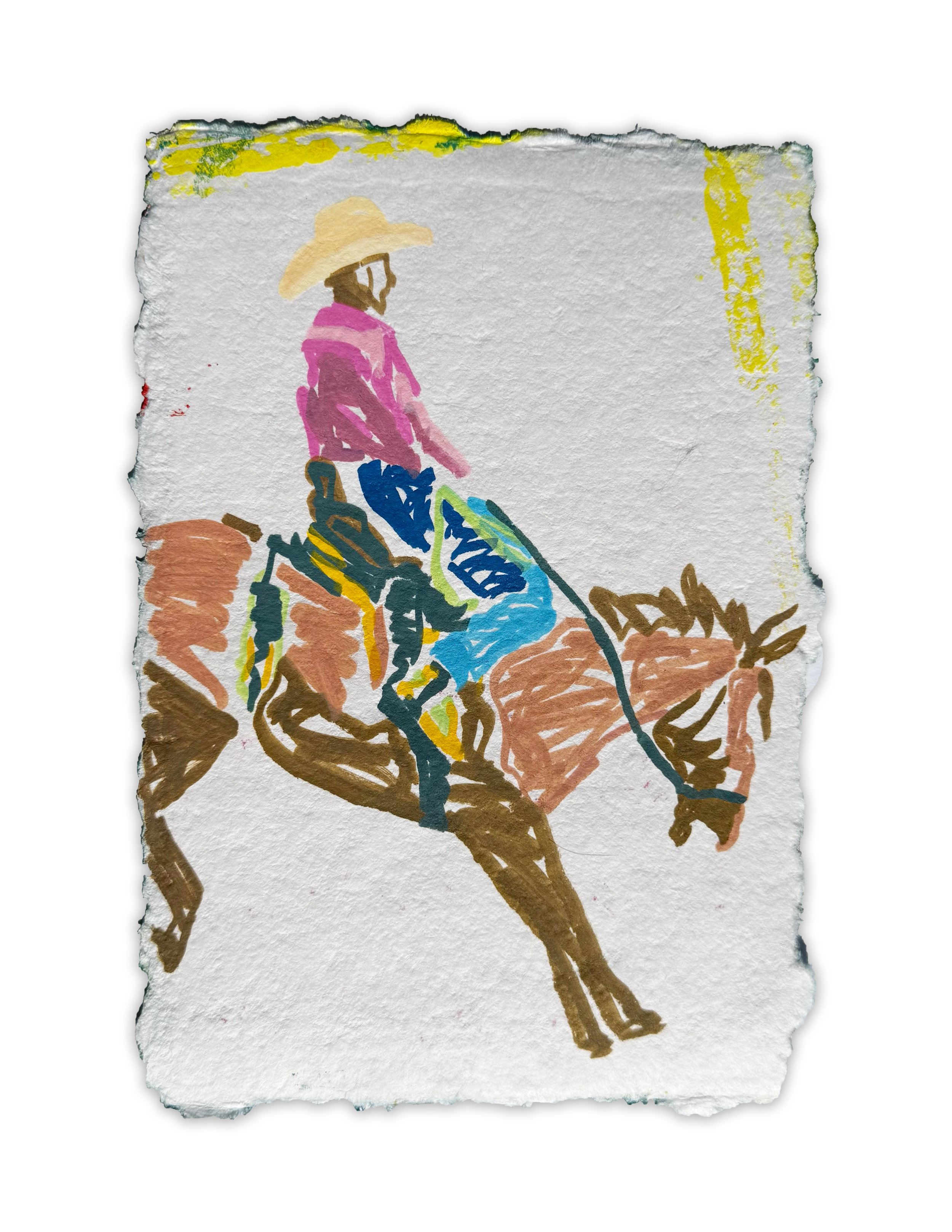 Bronco Rider - 9x6 UNFRAMED