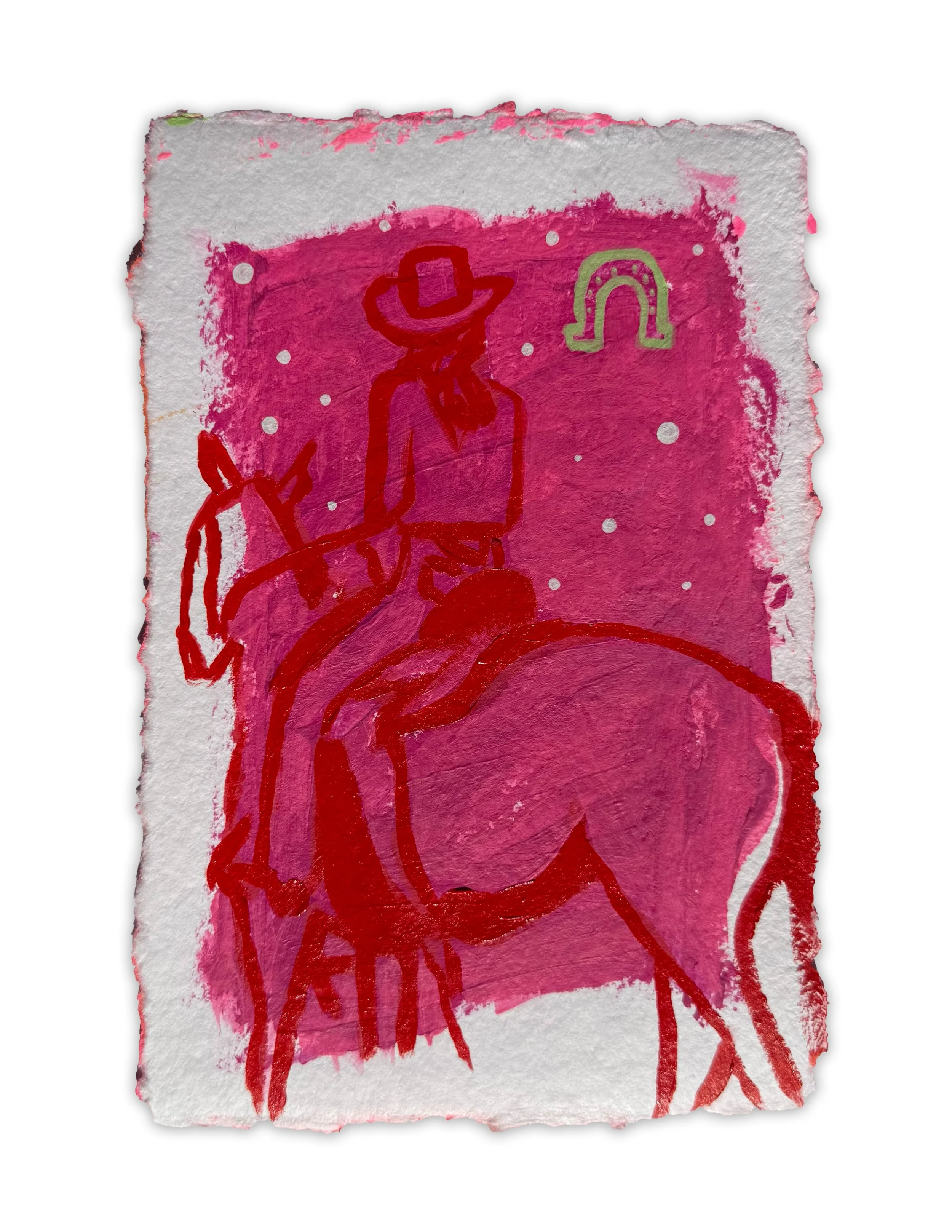 Cowgirl Dreams - 9x6 UNFRAMED