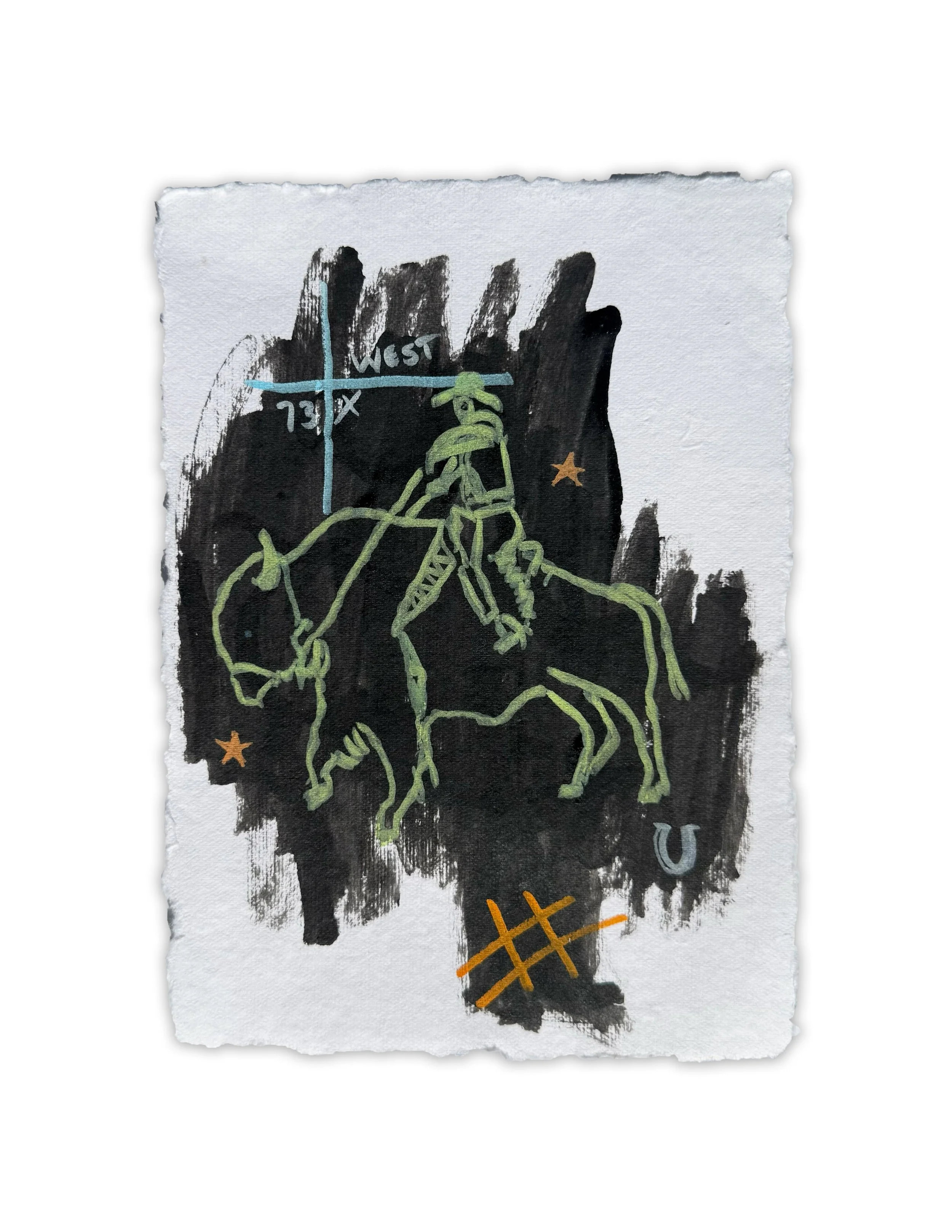 Buffalo Bill - 9x6 UNFRAMED