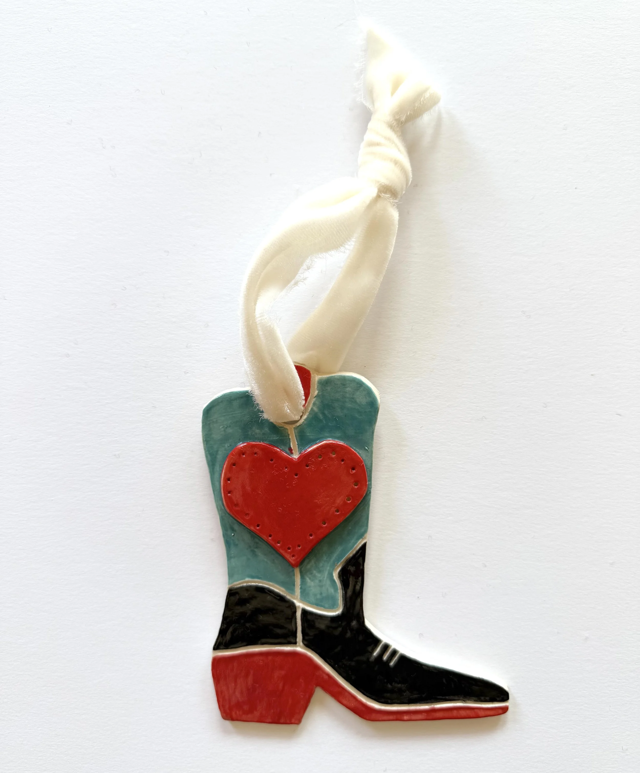 Red Heart Rodeo Boot