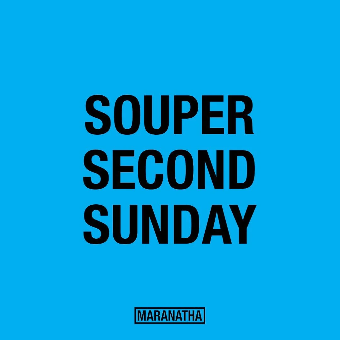 On the Second Sunday of the month we all have lunch together following Sunday morning church service. Feel free to stay and eat with us. Bring something to share if you can! #maranatha