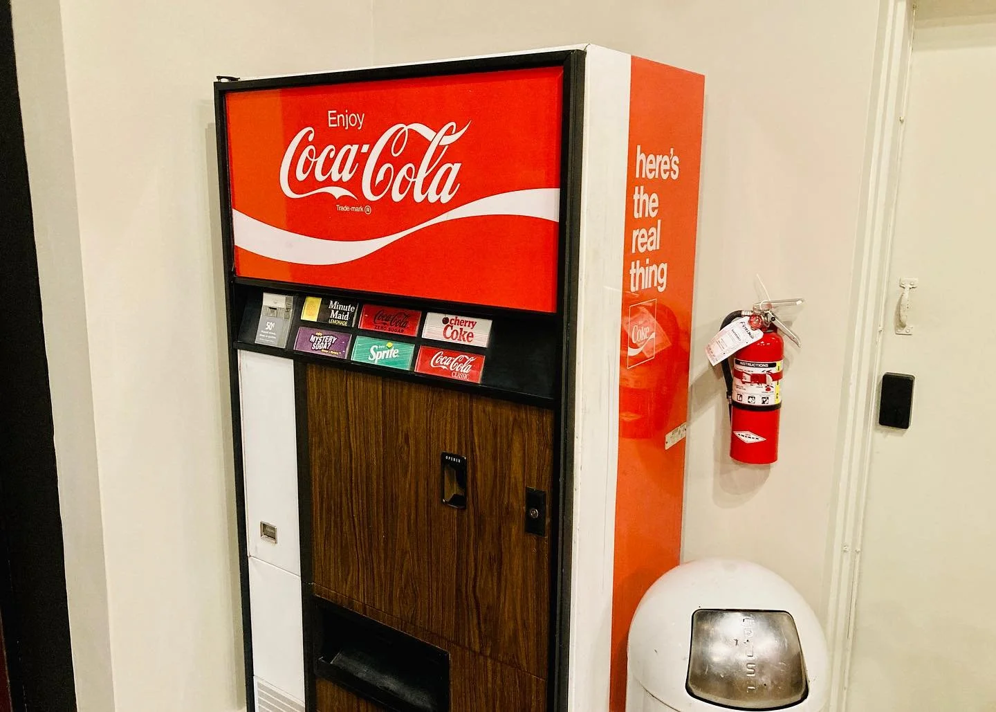 Most faithful @maranatha_youth_jax member THE COKE MACHINE! 100% attendance. Never complaining. No drama&hellip; well&hellip; a little drama because it only takes coins :) #maranatha