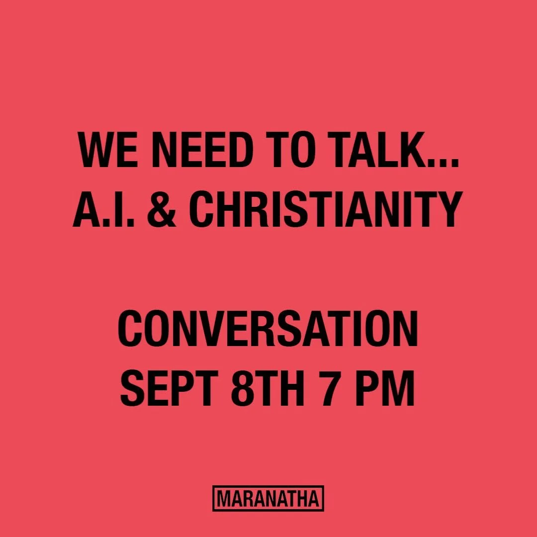 Join us TONIGHT for a round table
discussion focusing on the spiritual, ethical and
religious eﬀects of AI on our society, and asking
the question, &ldquo;How then shall we live?&rdquo; #maranatha
