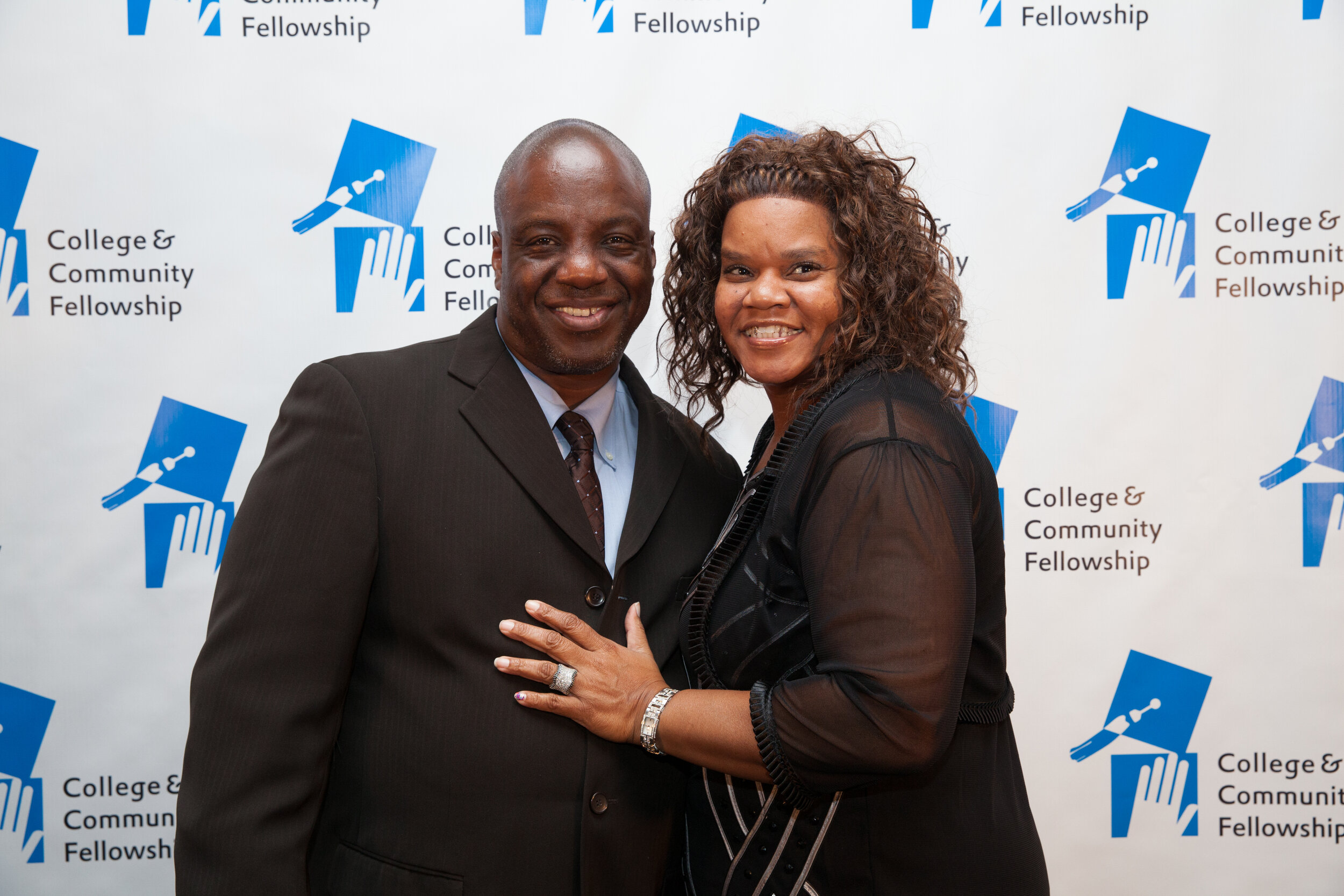 Yolanda and her husband Keith at CCF's 15th Anniversary Gala