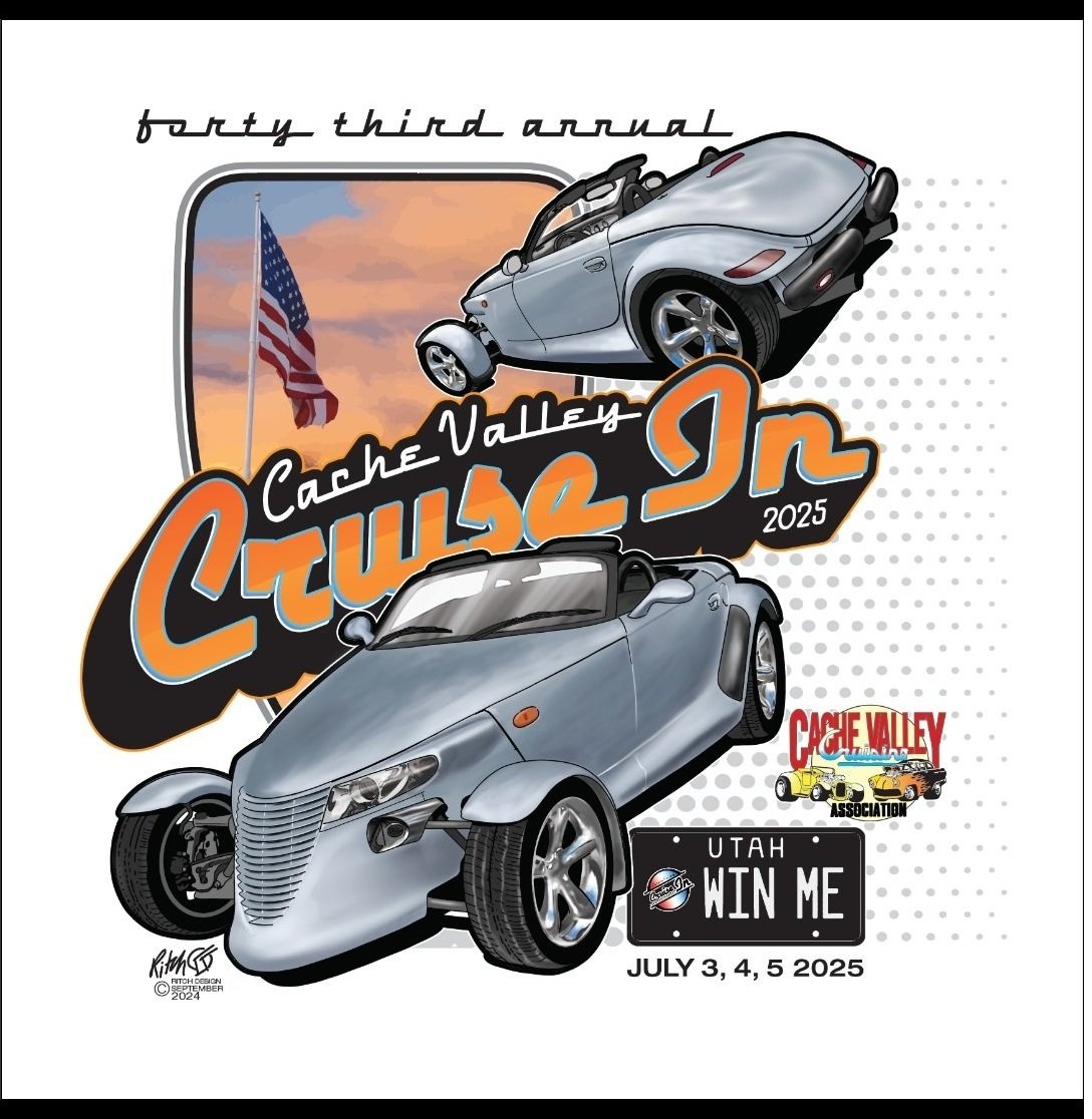 Cache Valley Cruise-in Car Show.  (THURSDAY-FRIDAY-SATURDAY)  Happy 4th of JULY Weekend!! 