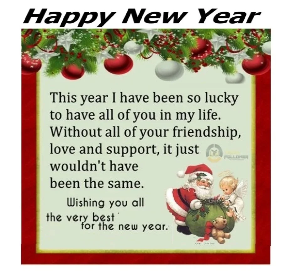 HAPPY NEW YEAR EVERYONE  !!!!