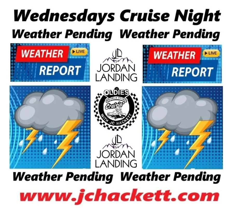 *WEATHER PENDING* Jordan Landing, FREE Car Truck  Motorcycle Cruise Night 5/8pm, *Weather Pending*
