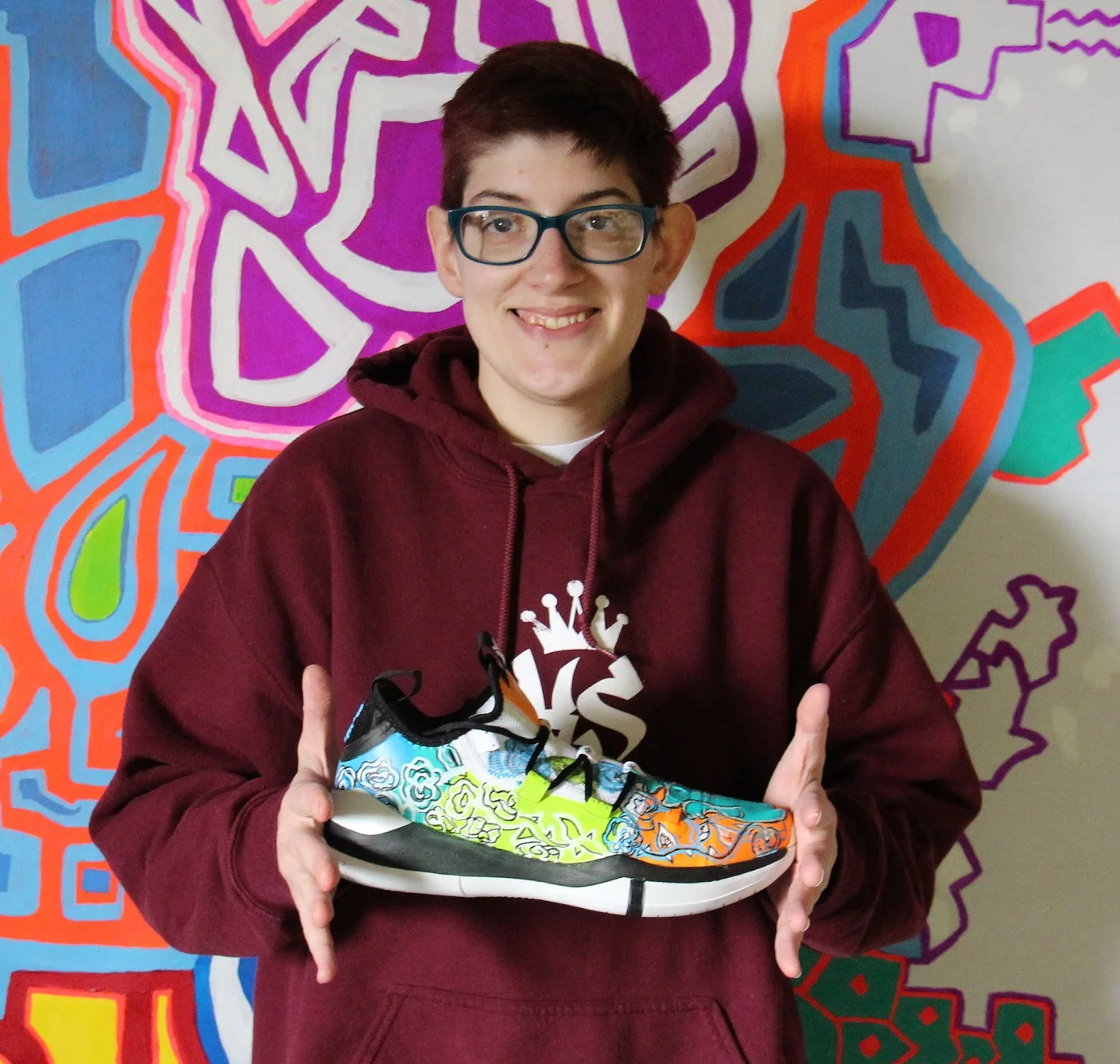MSS Artist Puts Her Shoes in the WNBA