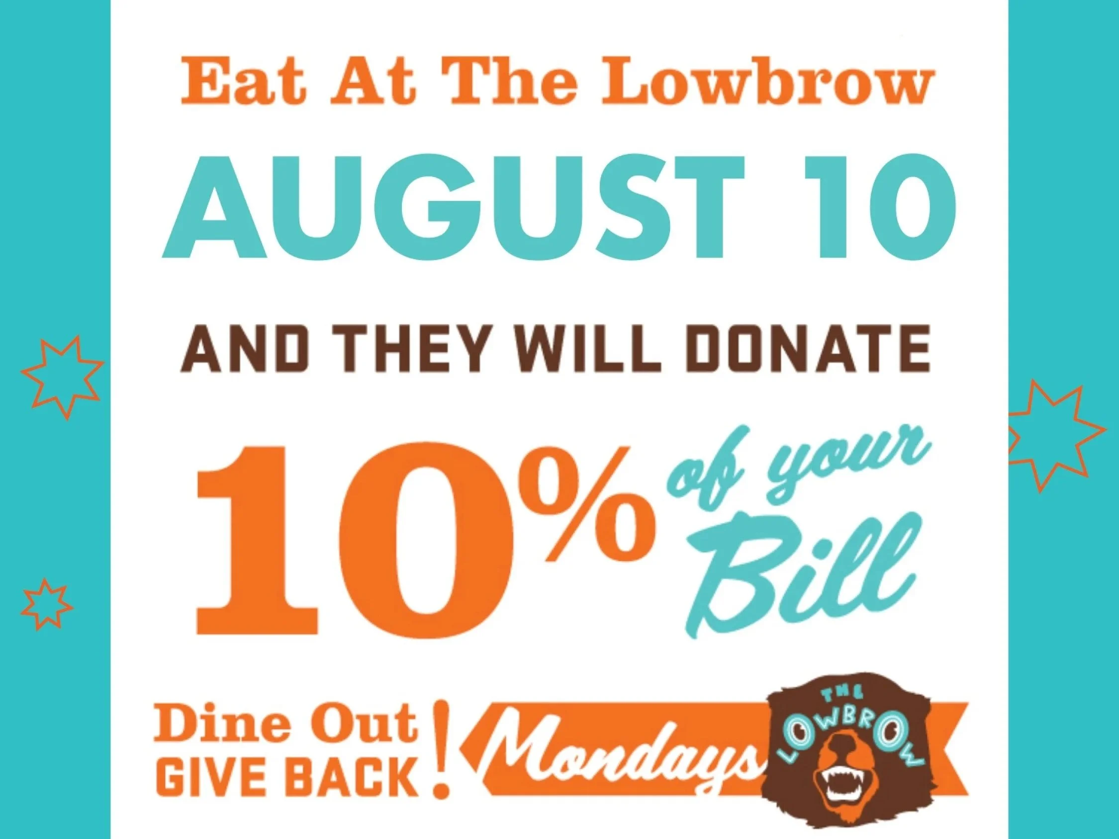 Eat at the Lowbrow &amp; Support Fresh Eye Gallery!