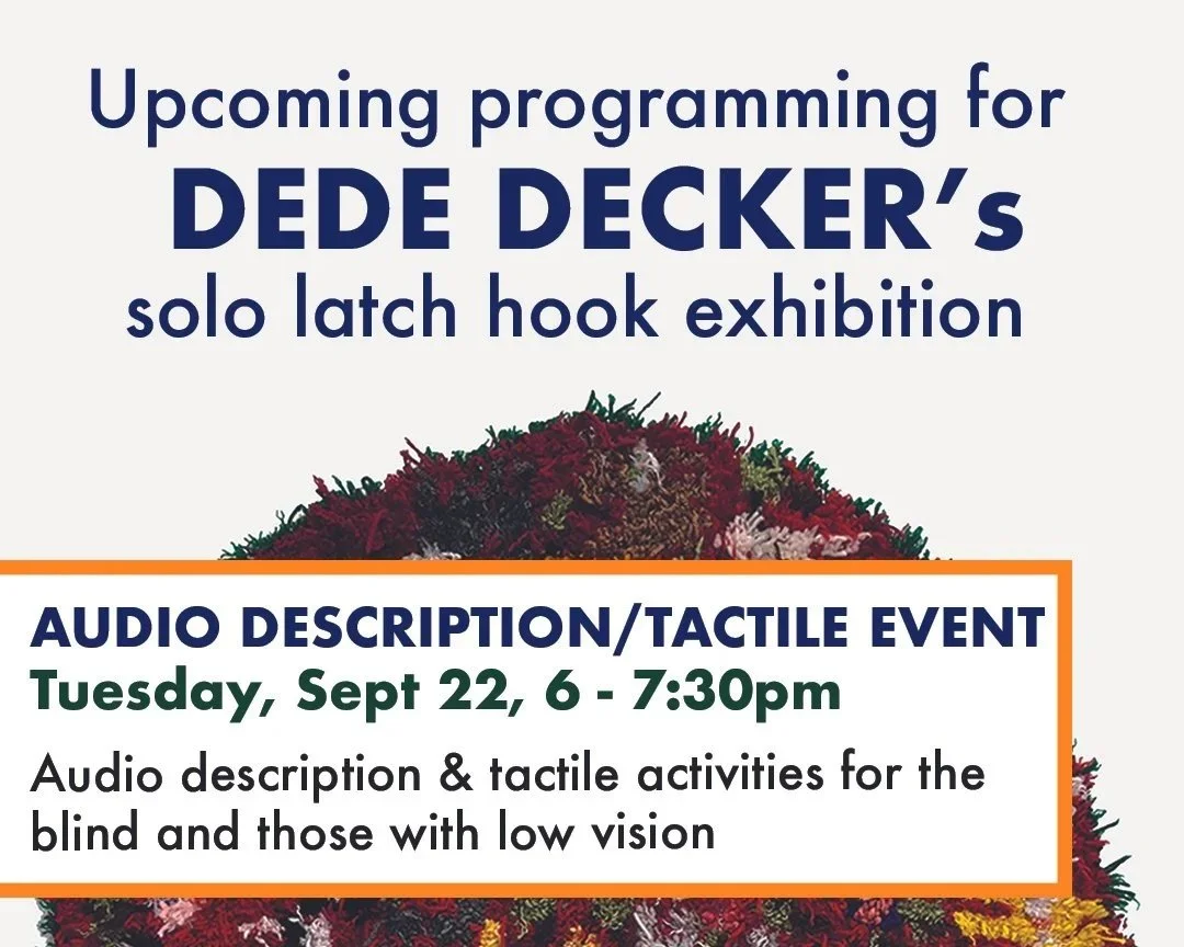 Audio Description & Tactile Event @ Fresh Eye Gallery