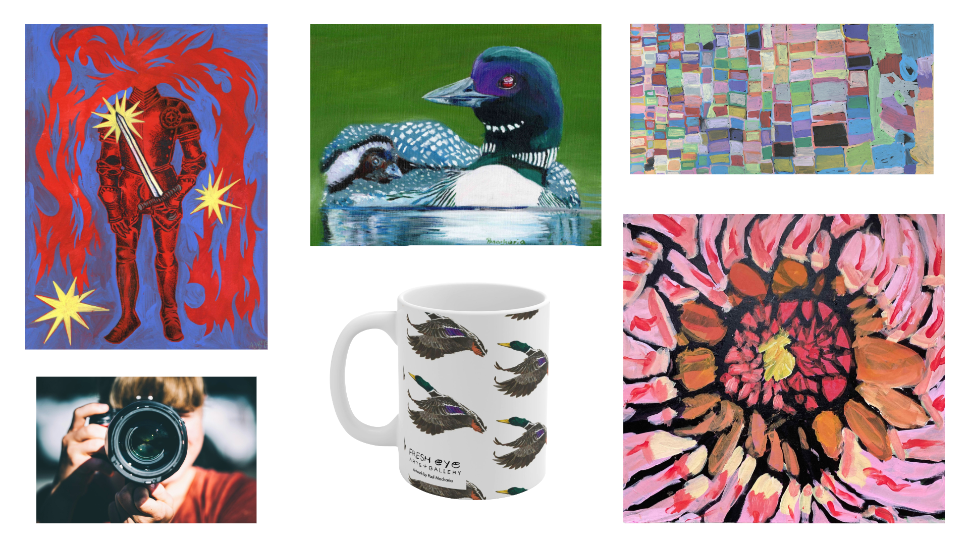 Spring Online Auction - Support Fresh Eye Gallery!