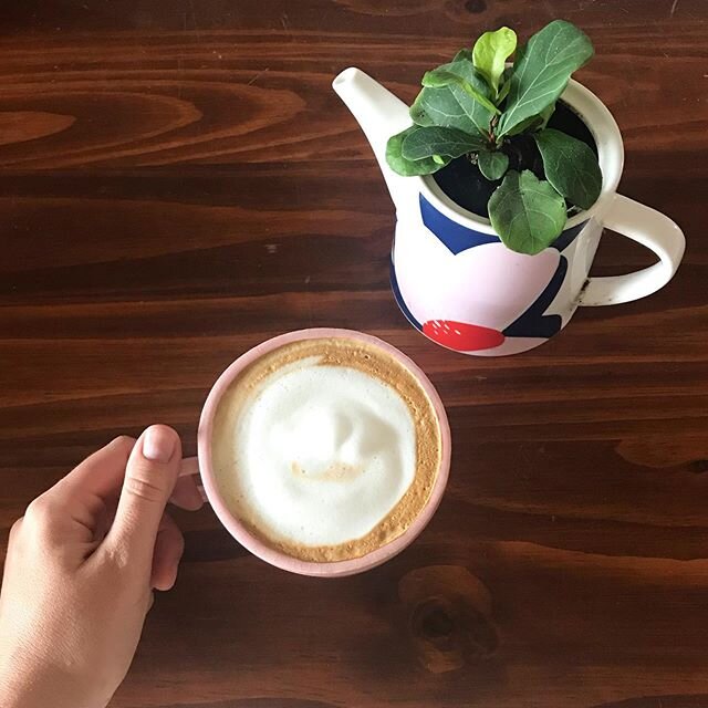 What do you do with your teapots once the lid gets smashed? Sure makes a nice vase or pot! 
Have you repurposed anything lately?! Cup by @lolamascy 
Pot by @kikki.k 
#fiddleleaf #fiddleleaffig #indoorplants #indoorplantsofinstagram #coffeebliss #mind