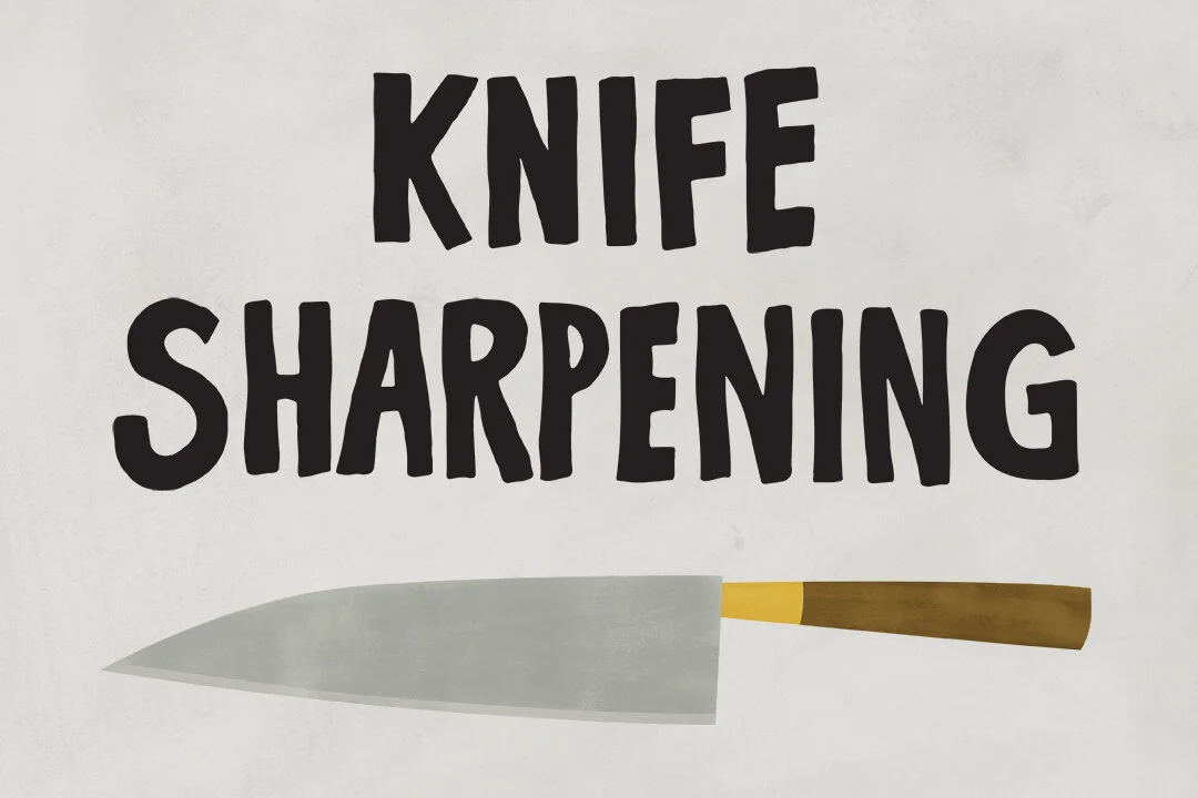 Samurai Knife Sharpening in the Chelsea Local 