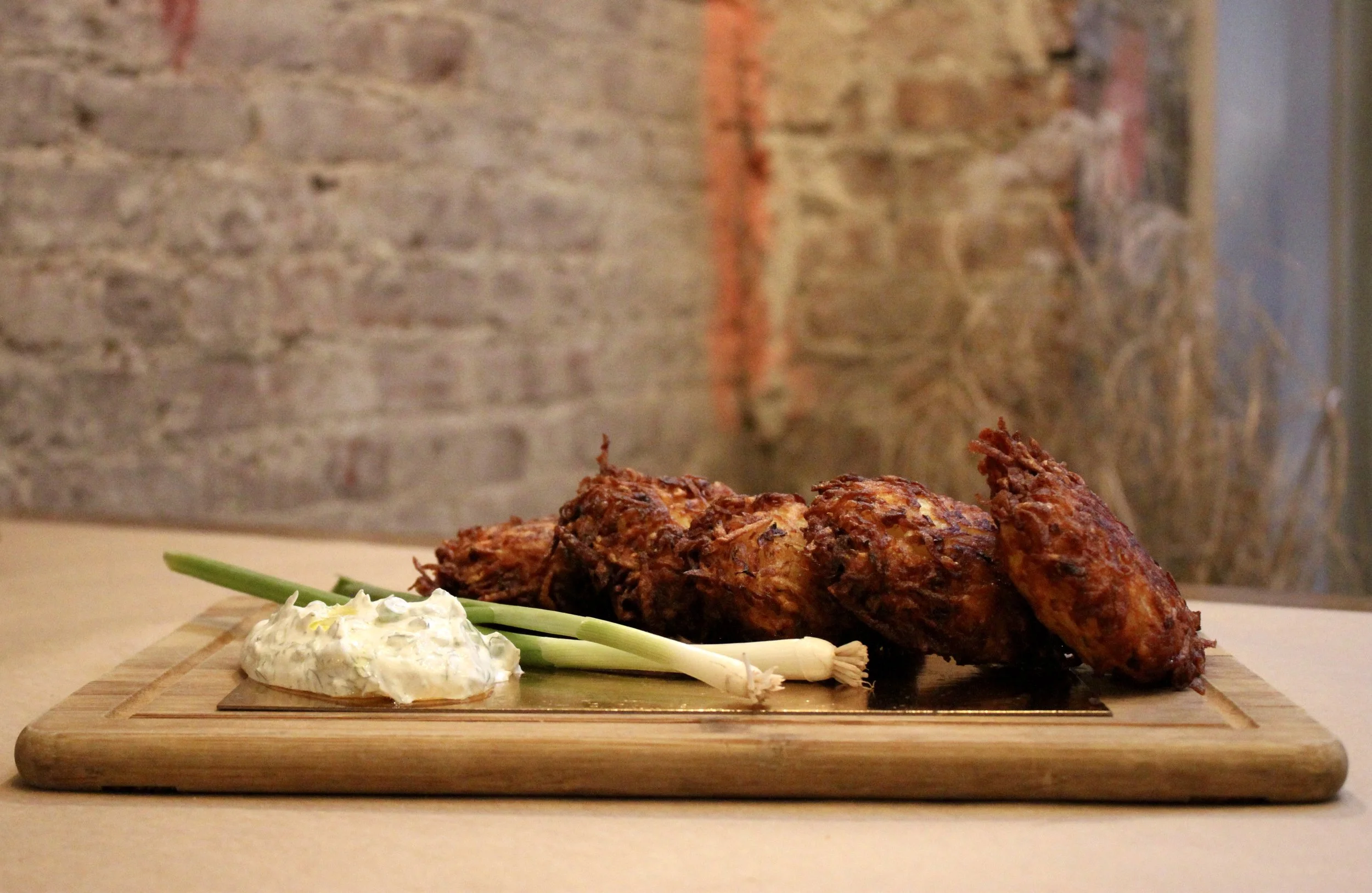 Miznon Hanukkah Latkes