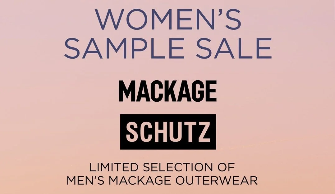 Women's Sample Sale