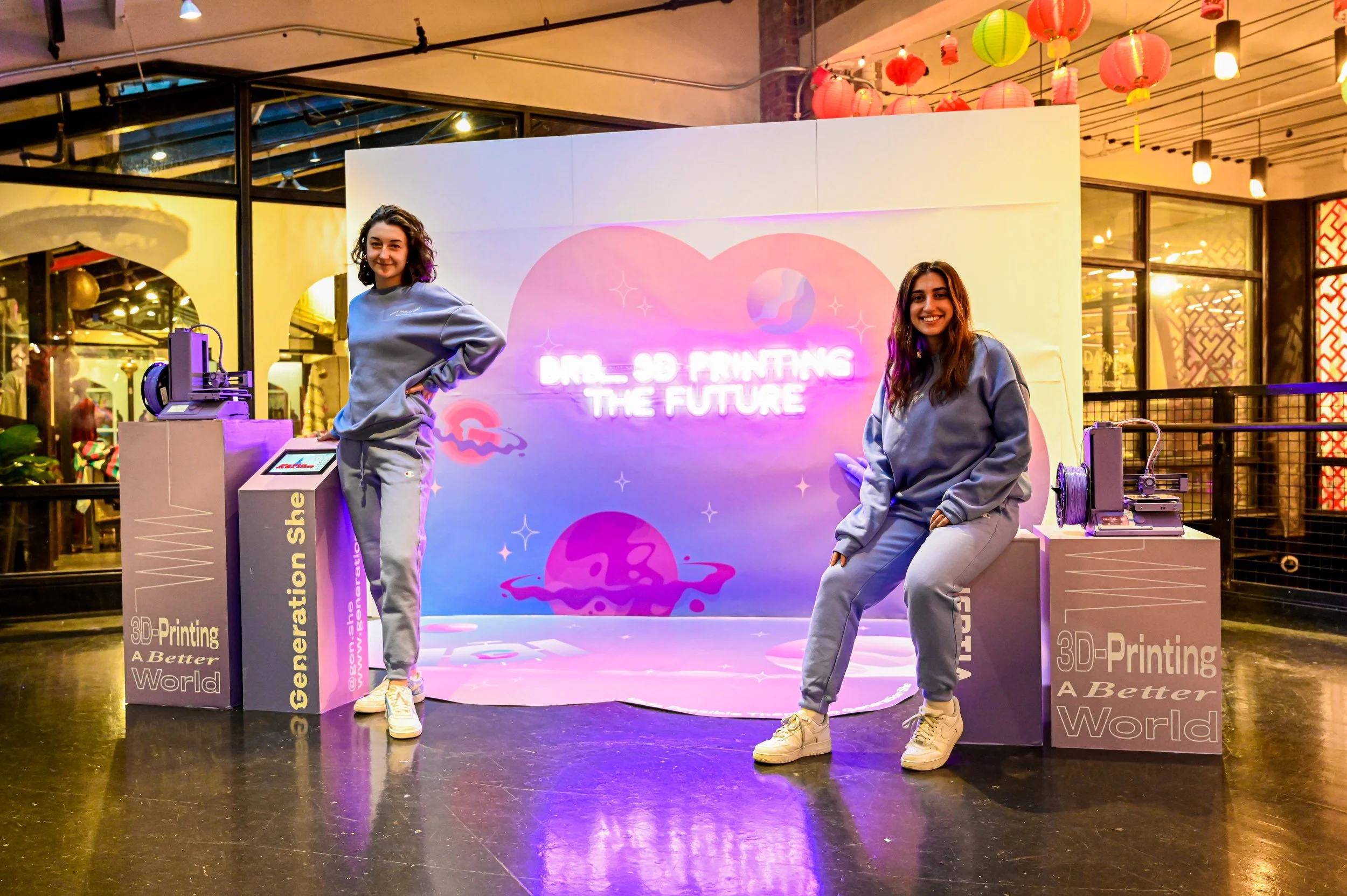 INERTIA X Generation She 3D Printing Pop Up 