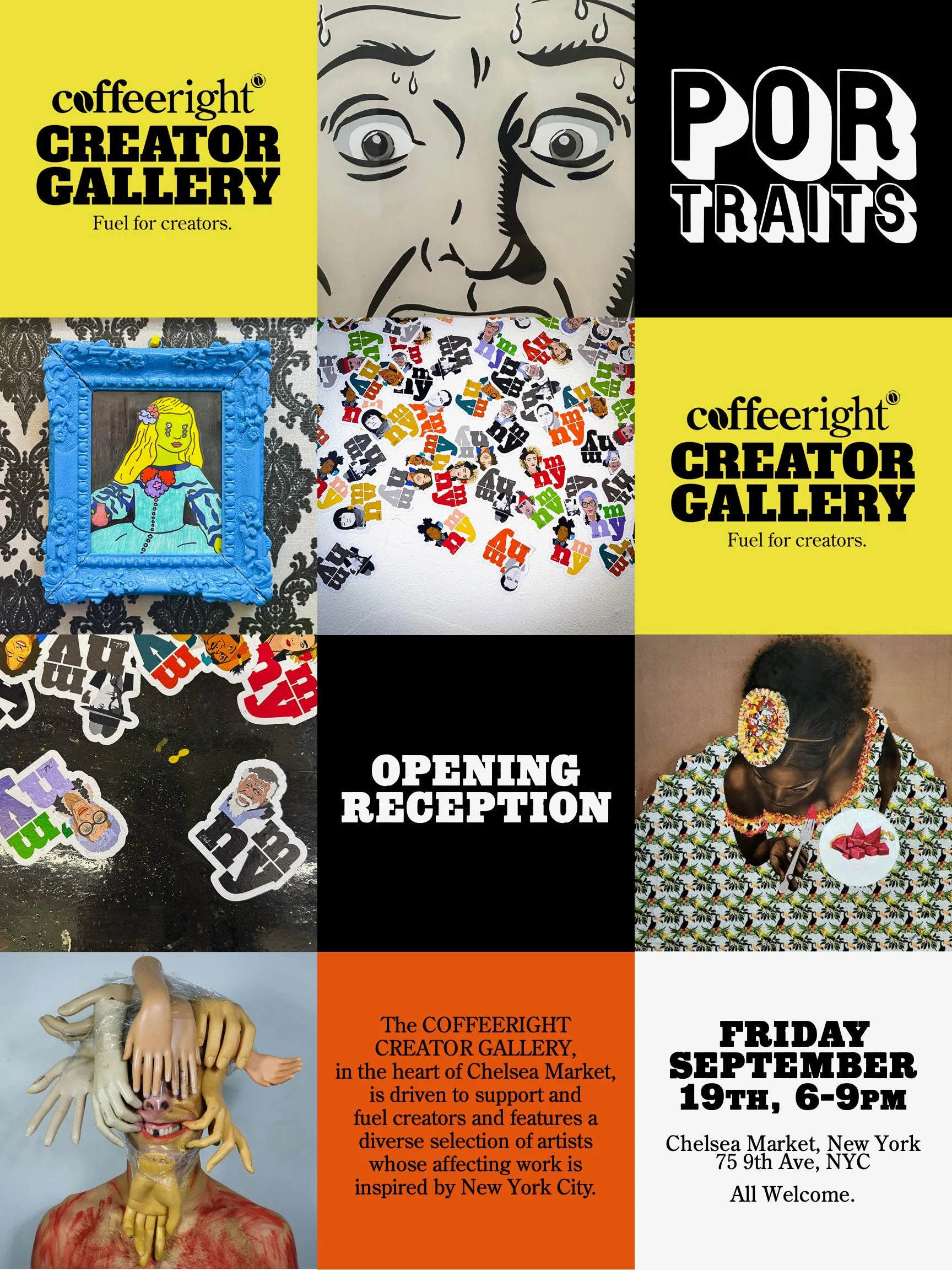 CoffeeRight Creator Gallery: I'M NY 'Portraits'
