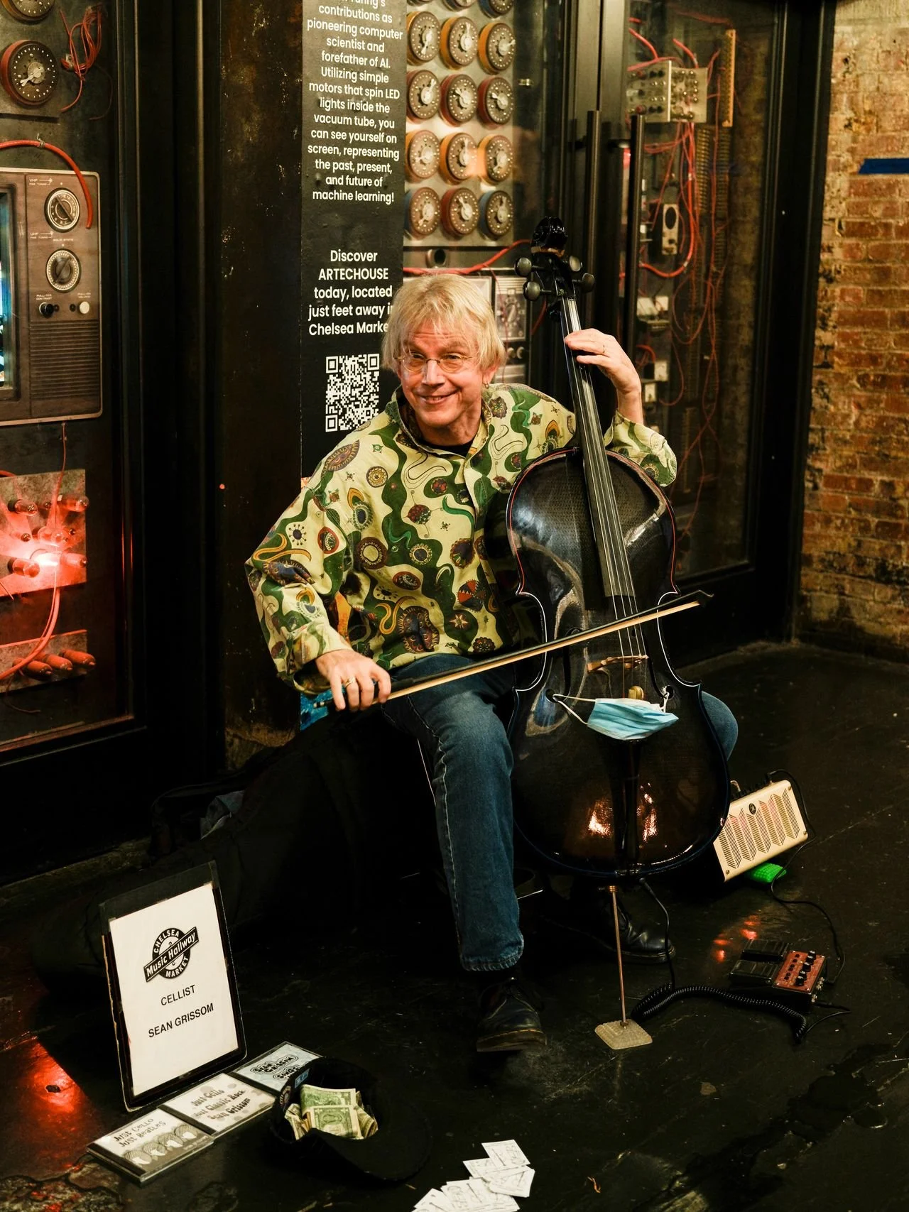 Live Music - Sean the Cellist