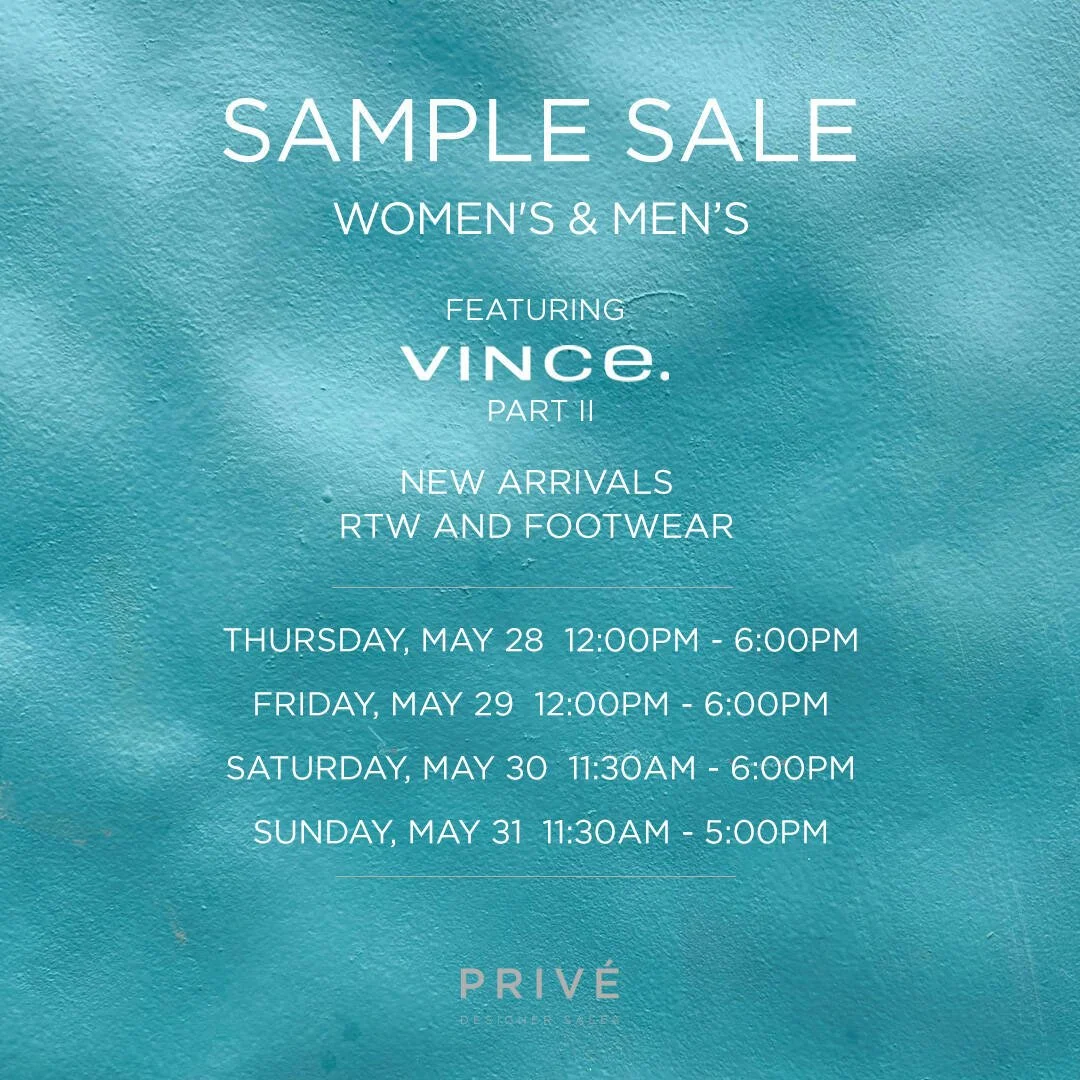Sample Sale