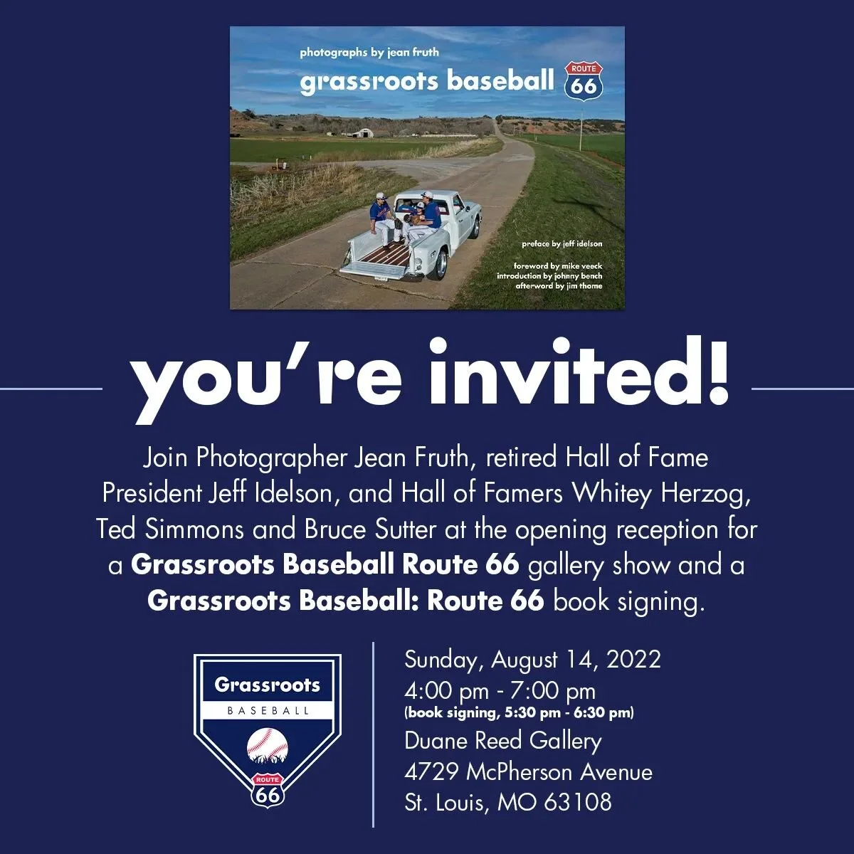 Route 66 Tour — Grassroots Baseball