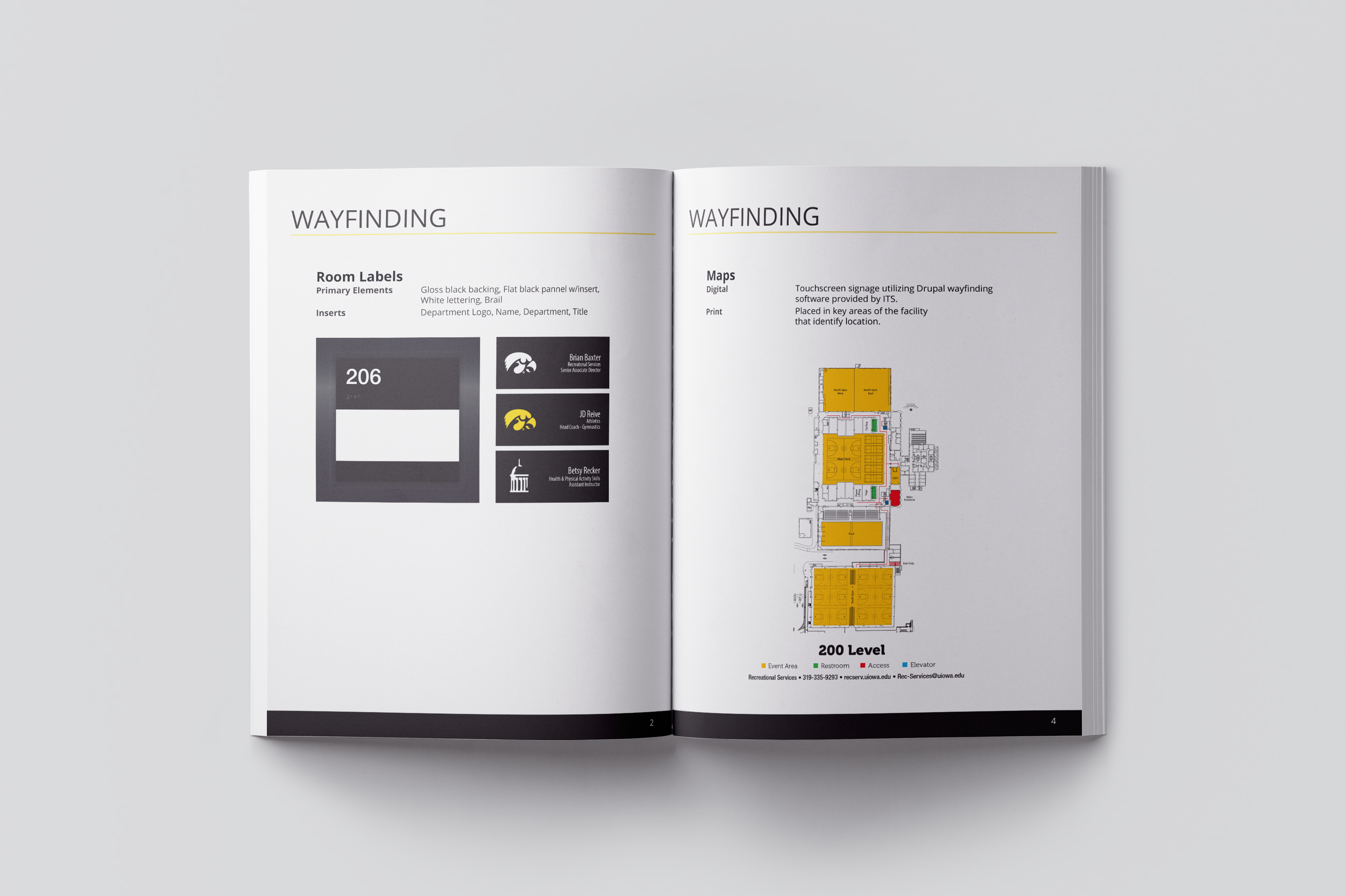 Room Labels &amp; Maps