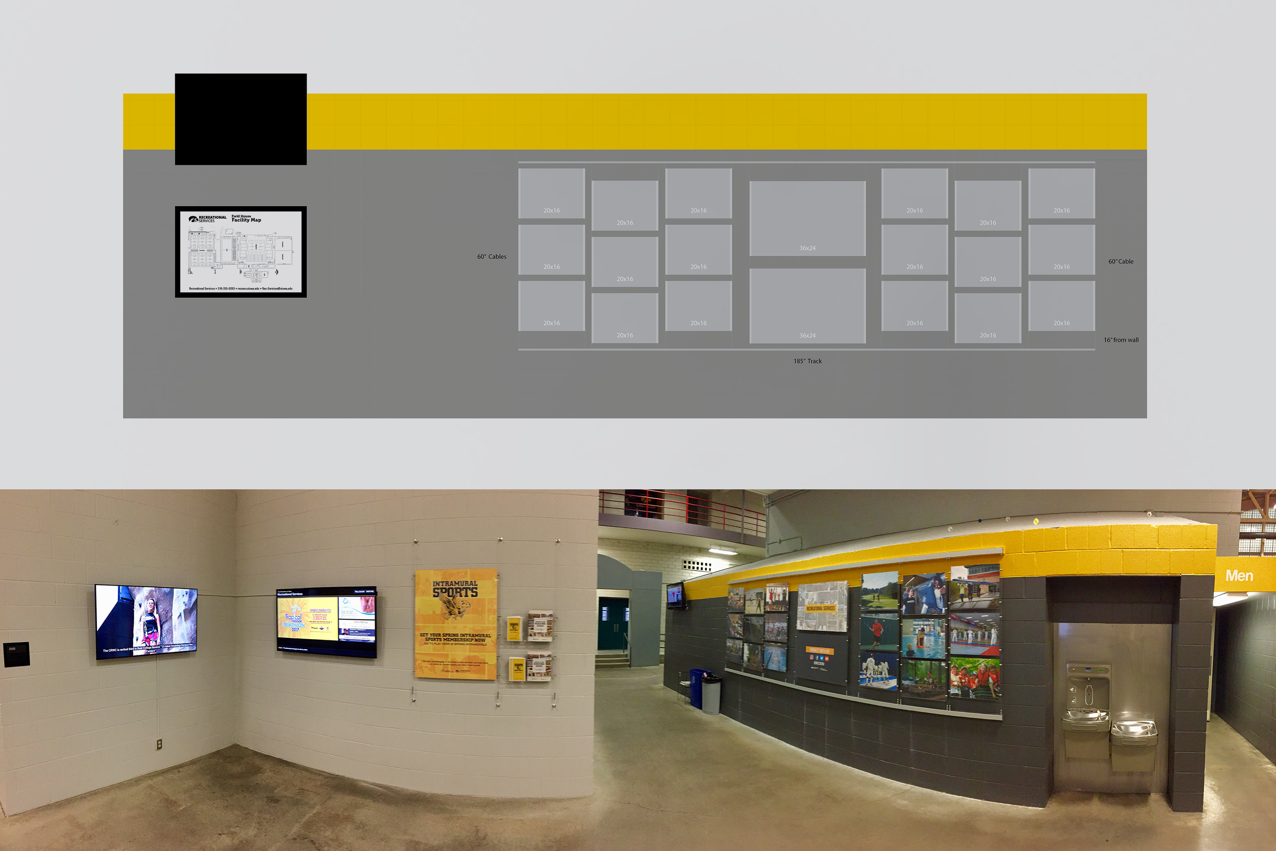 Field House Promotional Display