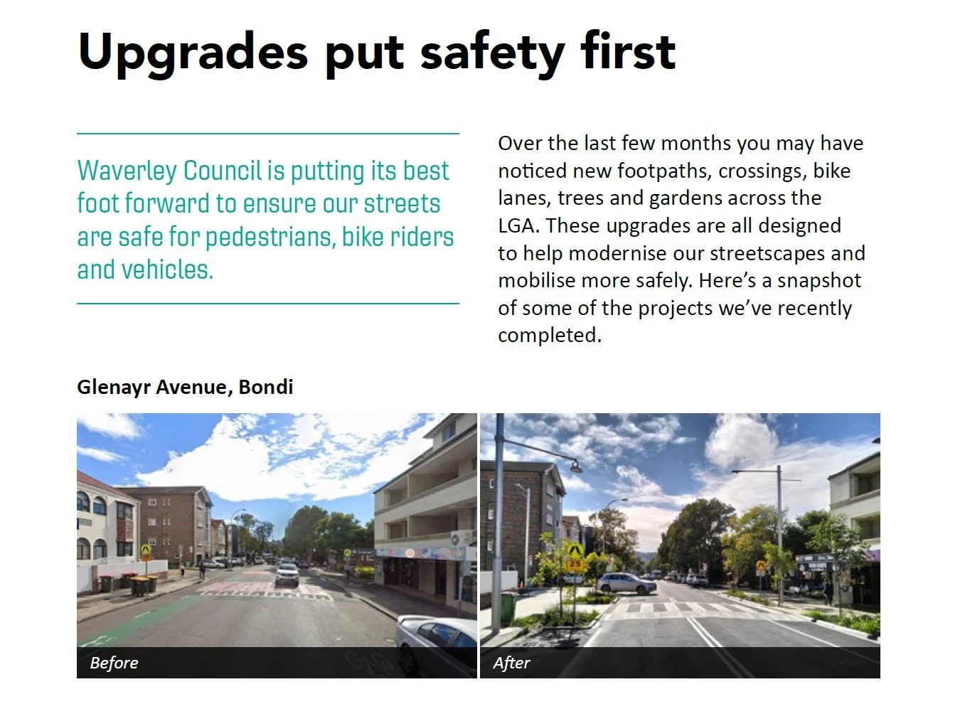 Bondi Streetscapes