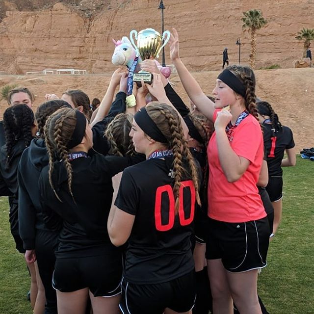 Coyote Cup Champions..... Again x 4. SWAT CRUSH '03 girls. Can't be stopped. #swatsoccer #swatunited #swatcrush #coyotecup