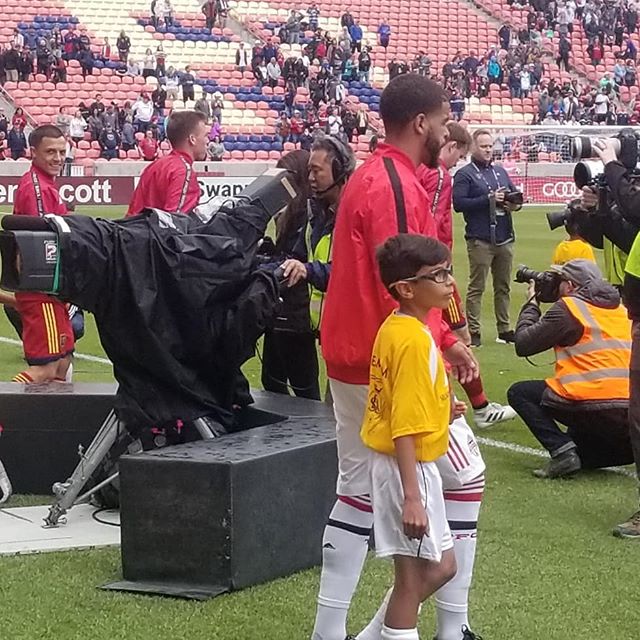 SWAT players getting on the field at our RSL game. Making memories building character. #swatunited #swatcrush #swatsoccer #swatsoccersaturday #swat #swatrecreation