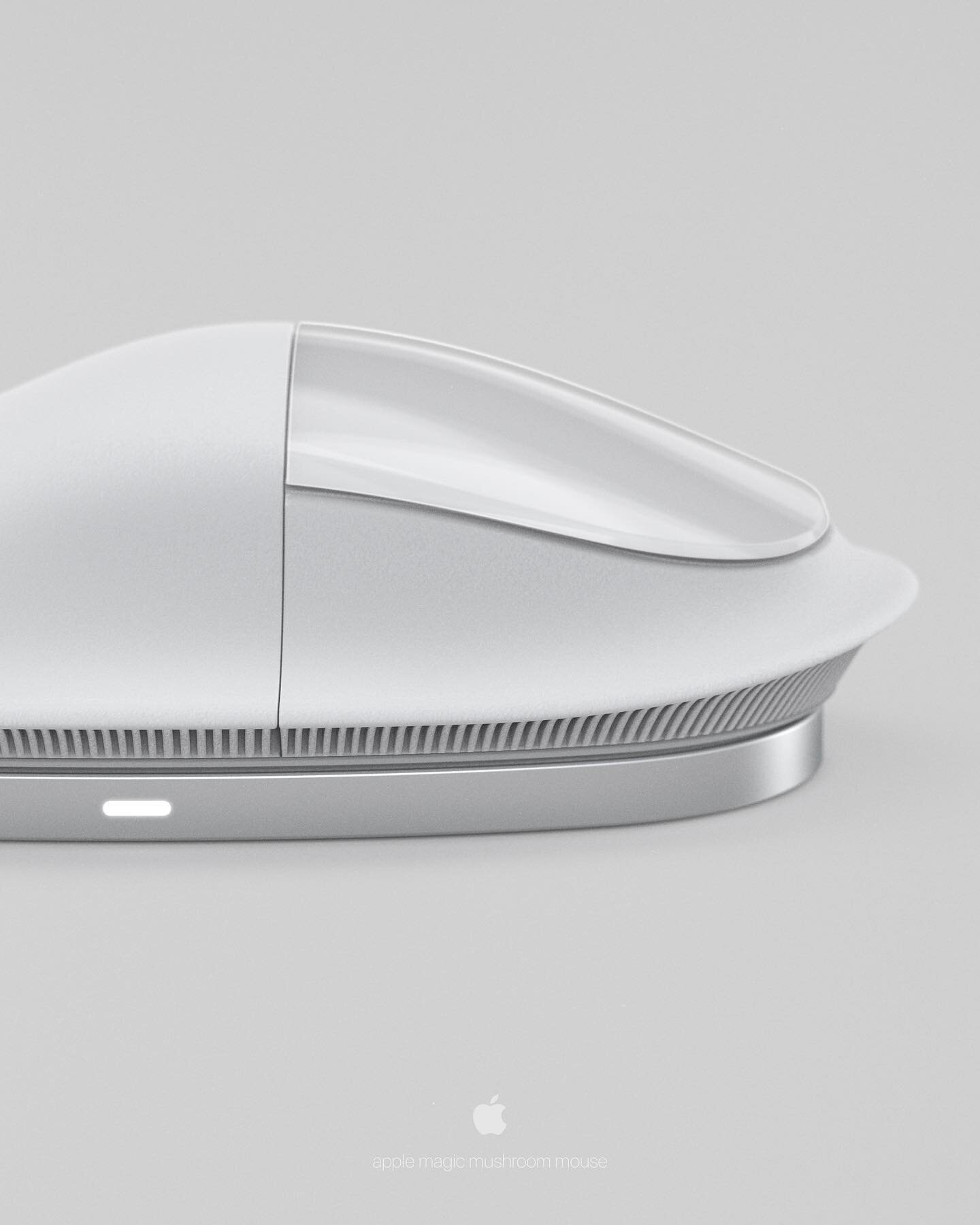 Here is what I&rsquo;m calling the Apple Magic Mushroom Mouse, the successor to the Apple Magic Mouse! 
&mdash;
The original Magic Mouse released in 2009, and I think it&rsquo;s about time apple released a premium mouse that fits the high-end ecosyst