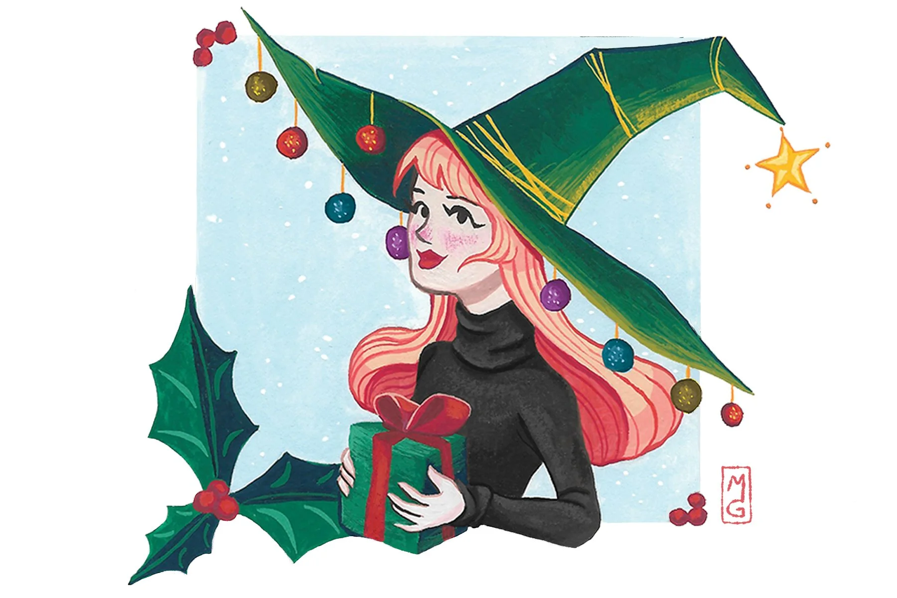 Christmas Witch, December 2021
