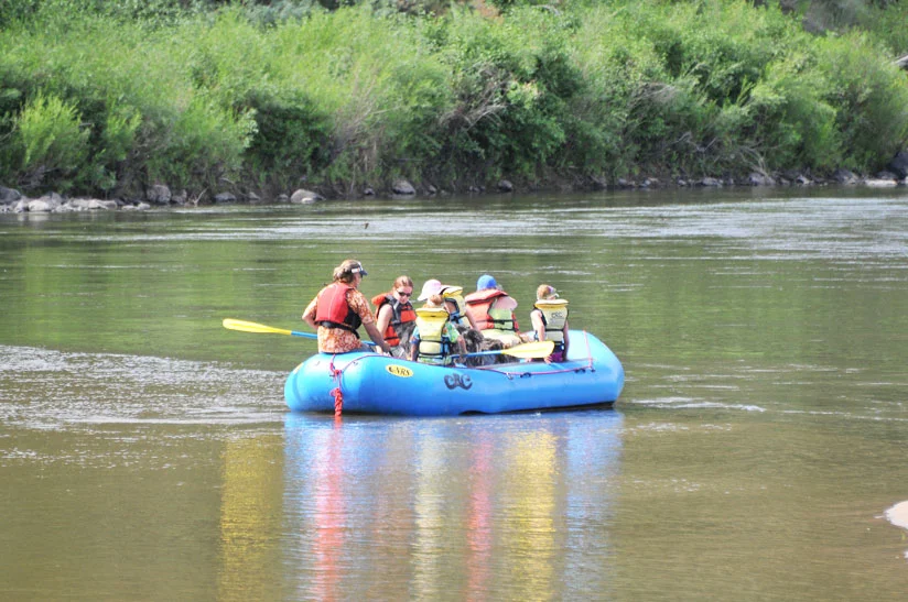The Upper Section of the Colorado River is perfect for families and people of all ages! We will raft through the scenic and majestic Little Gore and Red Canyons. Brave Eye of the Needle Rapid, and enjoy the tranquility of the ‘lakes’ from our Radium to Rancho trip. For some added excitement challenge yourself in an inflatable kayak otherwise known as a ‘ducky’.