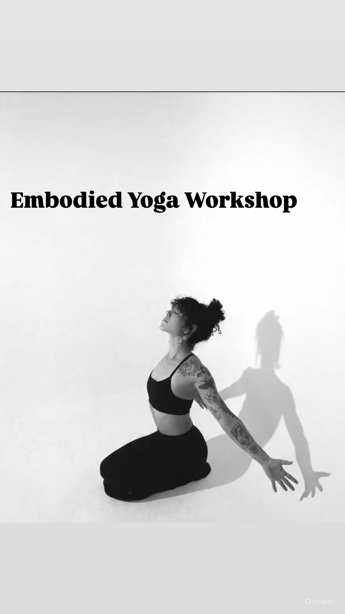 Embodied Yoga Workshop 
