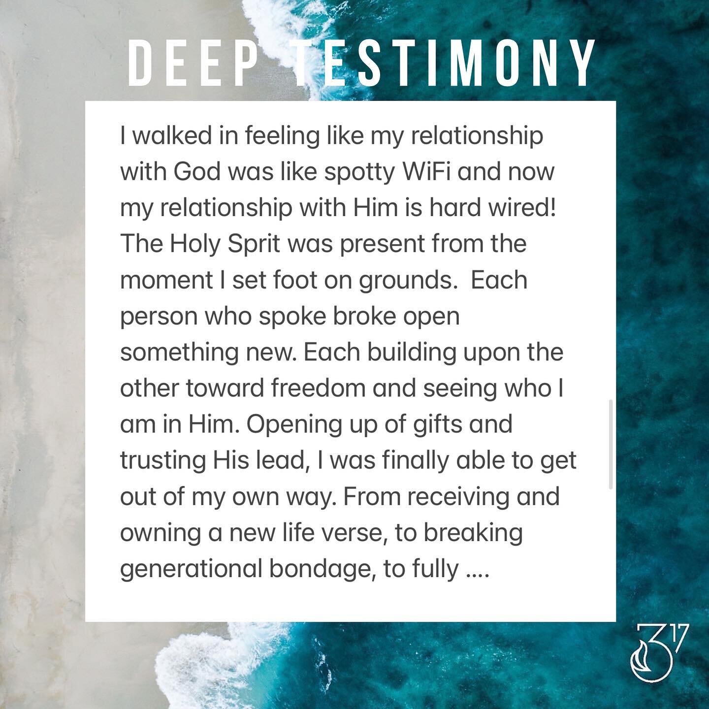&ldquo;Breaking of chains and belief systems of bondage, His PRESENCE was undeniable. Baptism of the Holy Spirit opened up a gateway to experience His POWER. And these moments have not stopped&hellip;&rdquo; Swipe &amp; READ the rest of what God did 