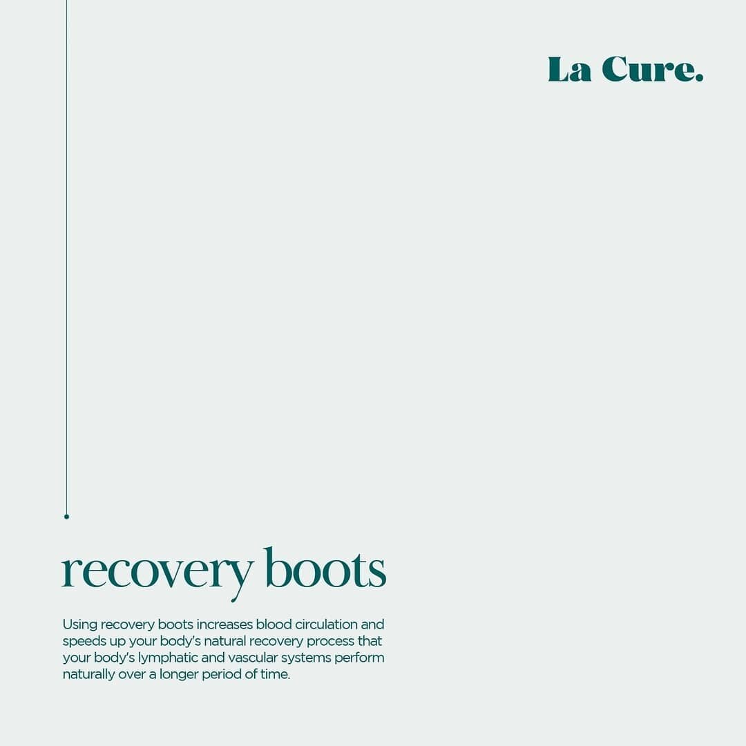 Hitting the gym hard? Look after your muscles by trying out our recovery boots. Recovery boots can speed up the recovery process that your body&rsquo;s lymphatic and vascular systems perform naturally over a longer period of time. Give it a go! 
​Rec
