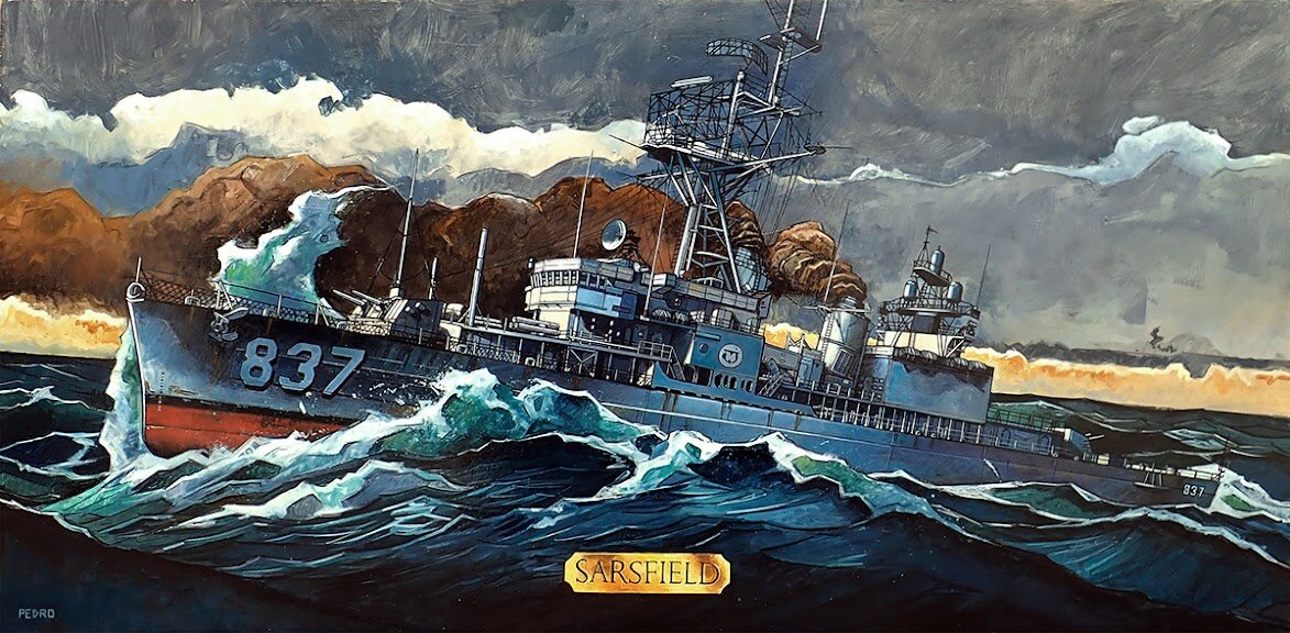 the Destroyer Sarsfield