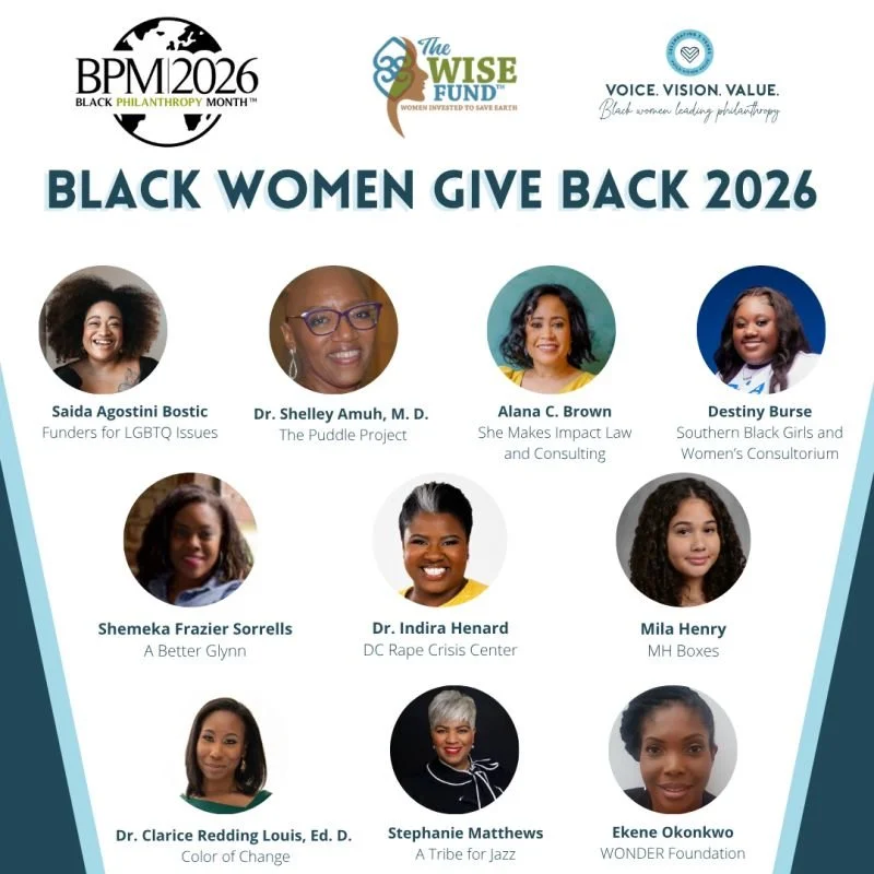 Announcing the 2026 Black Women Give Back Honorees!