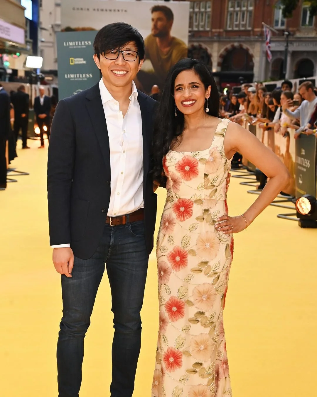 Final photo dump from the Limitless Premiere this summer in London. Such amazing memories, I miss summer already&hellip; 🥲. And happy date-aversary Jimmy!! My favorite 11 years of life :) See more from this amazing night on my TikTok! ✨💛