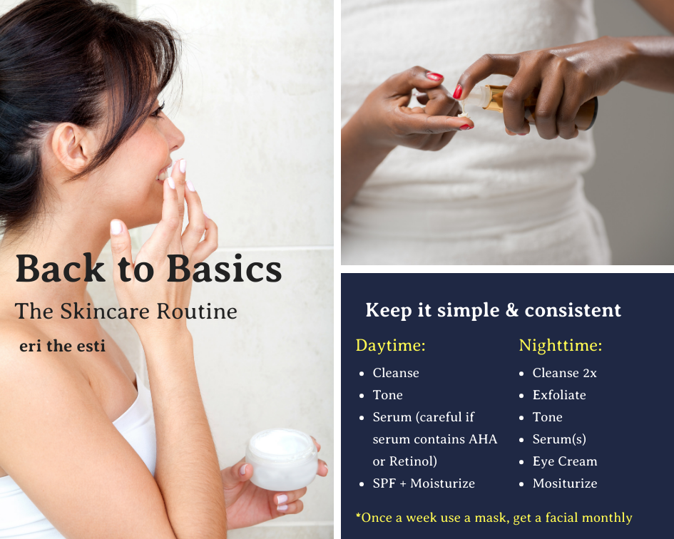 cleanse tone exfoliate tone