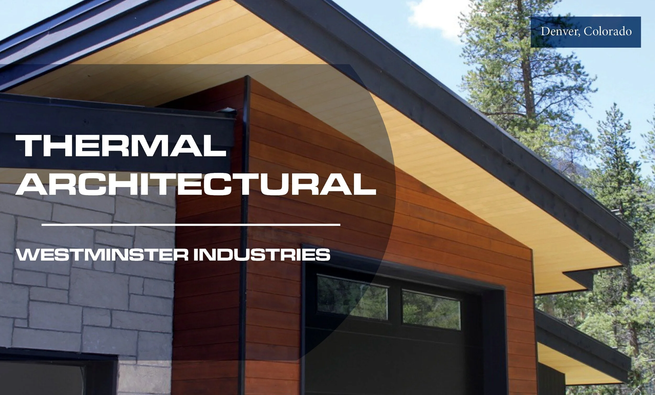 Introducing Thermal Architectural - Thermally Modified Hemlock